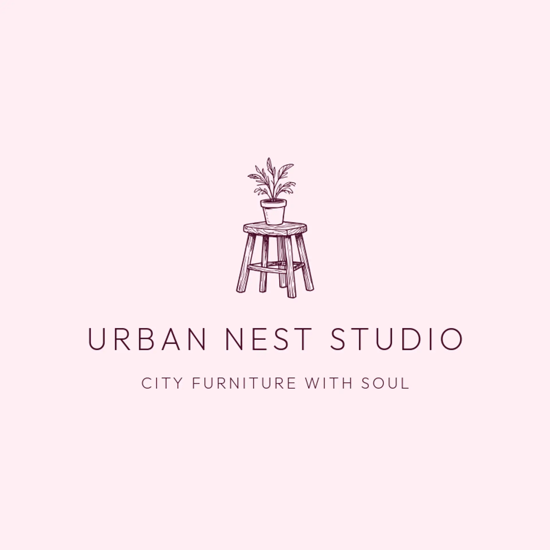 Urban Nest Studio logo for furniture