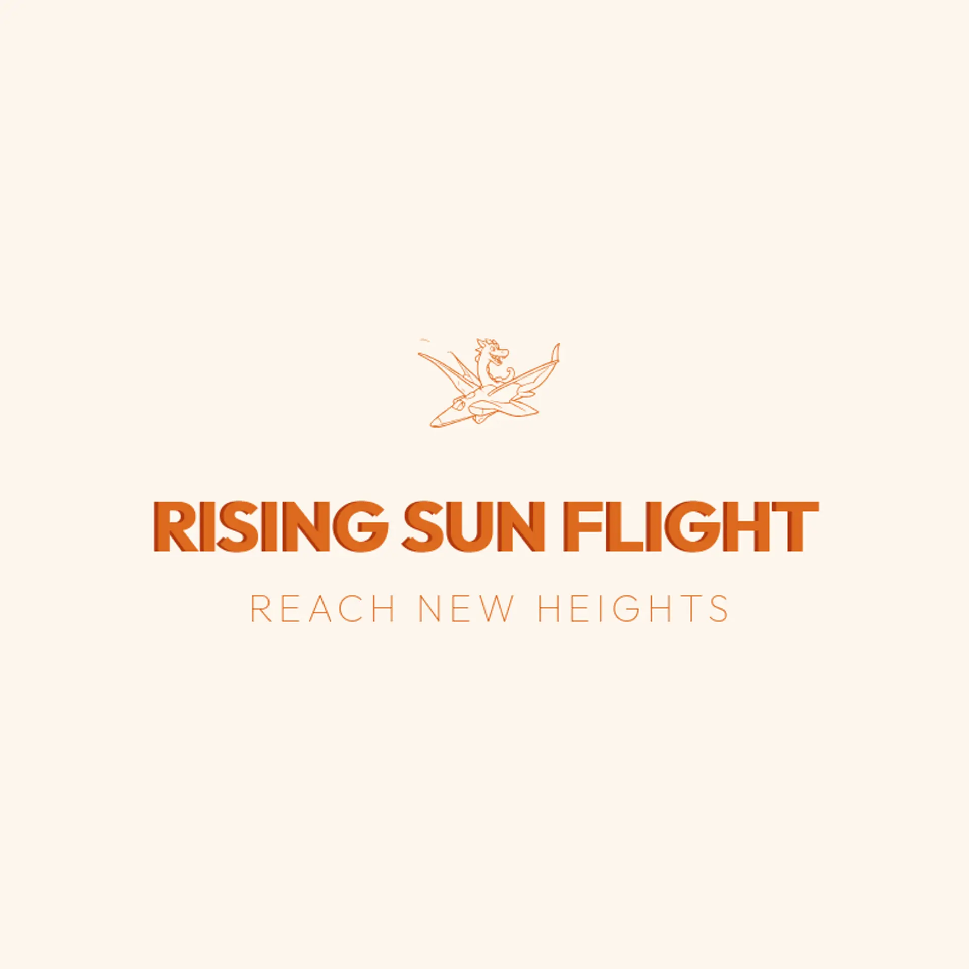 Rising Sun Flight logo for pilot
