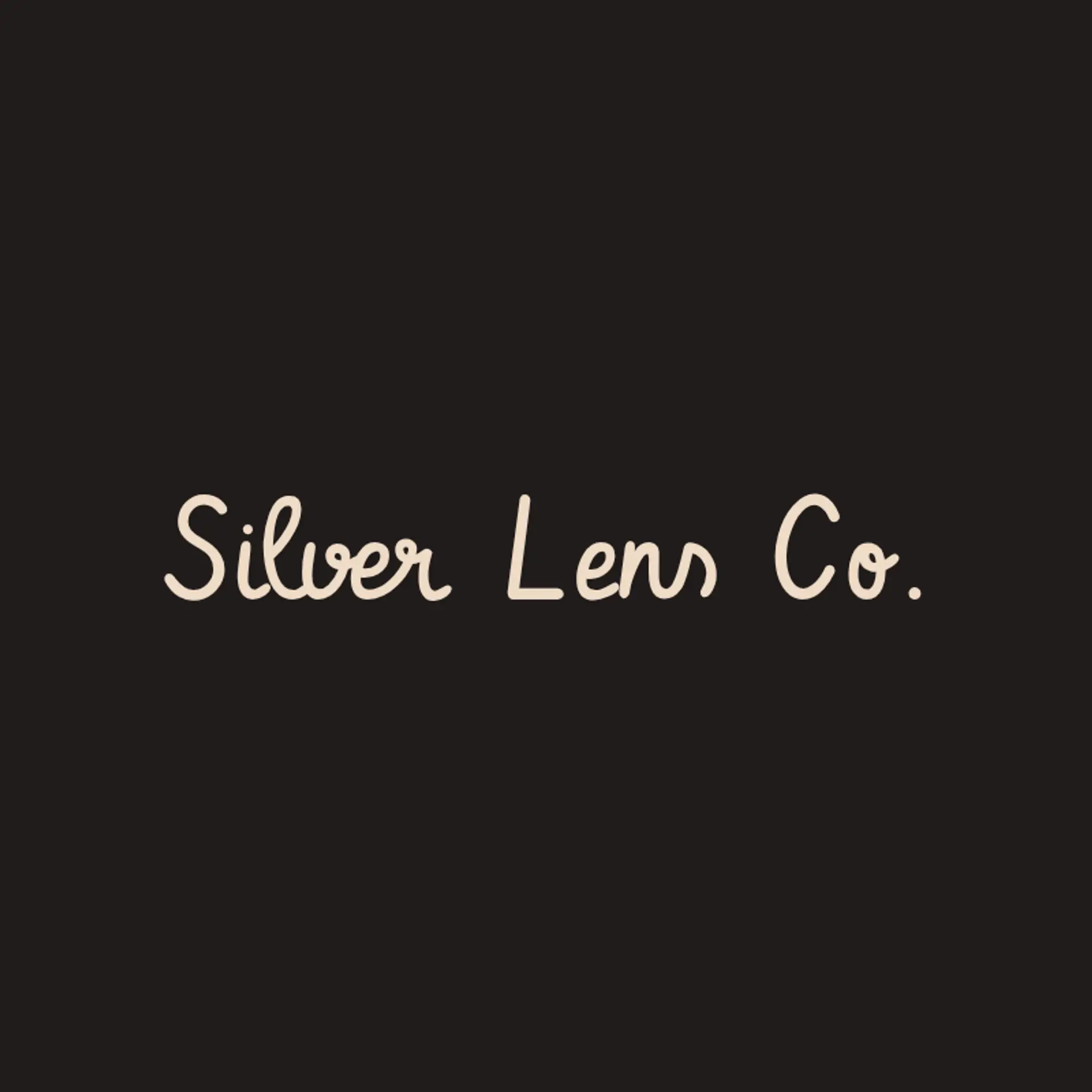 Silver Lens Co. logo for vintage photography