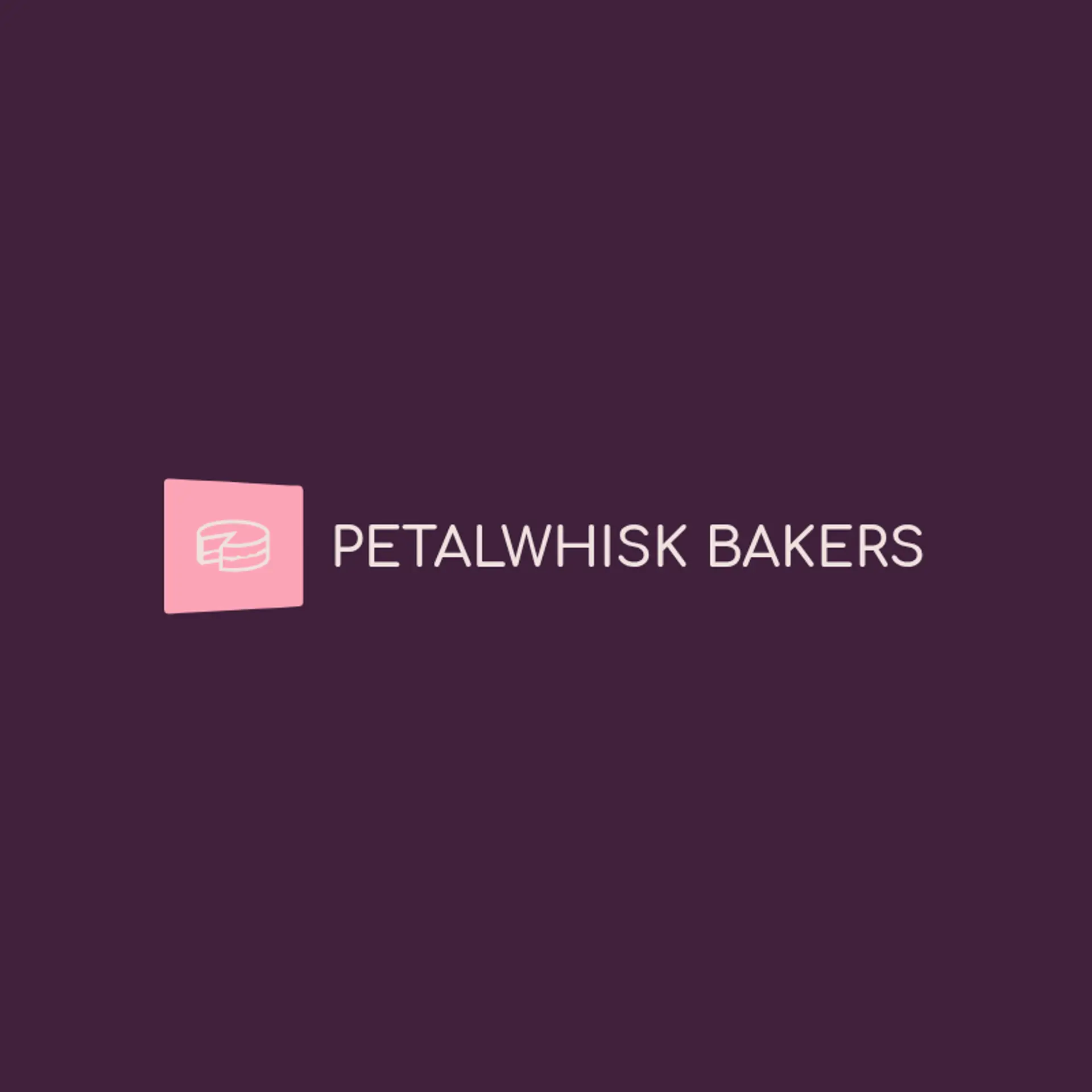 PetalWhisk Bakers logo for unique bakery