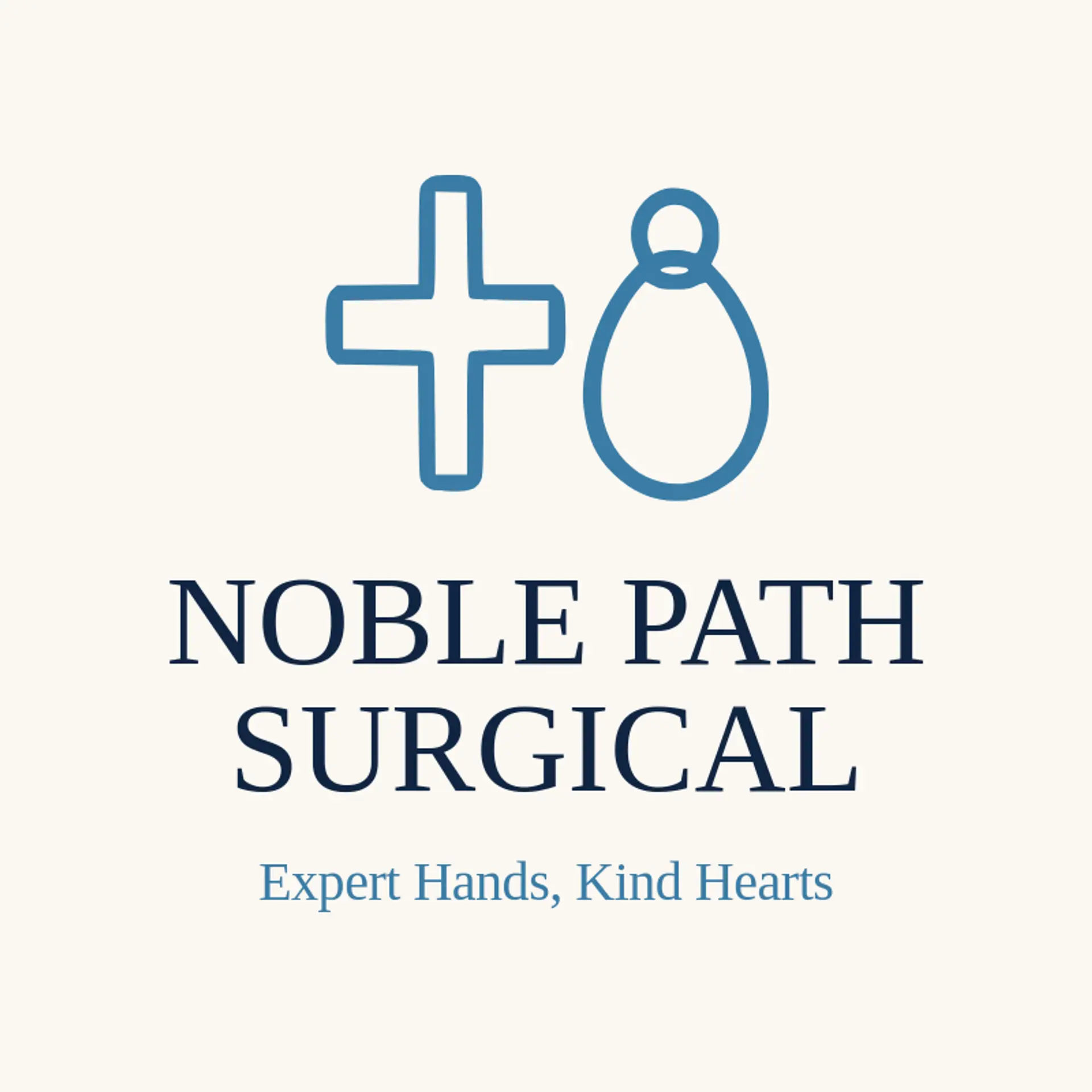 Noble Path Surgical logo for surgery