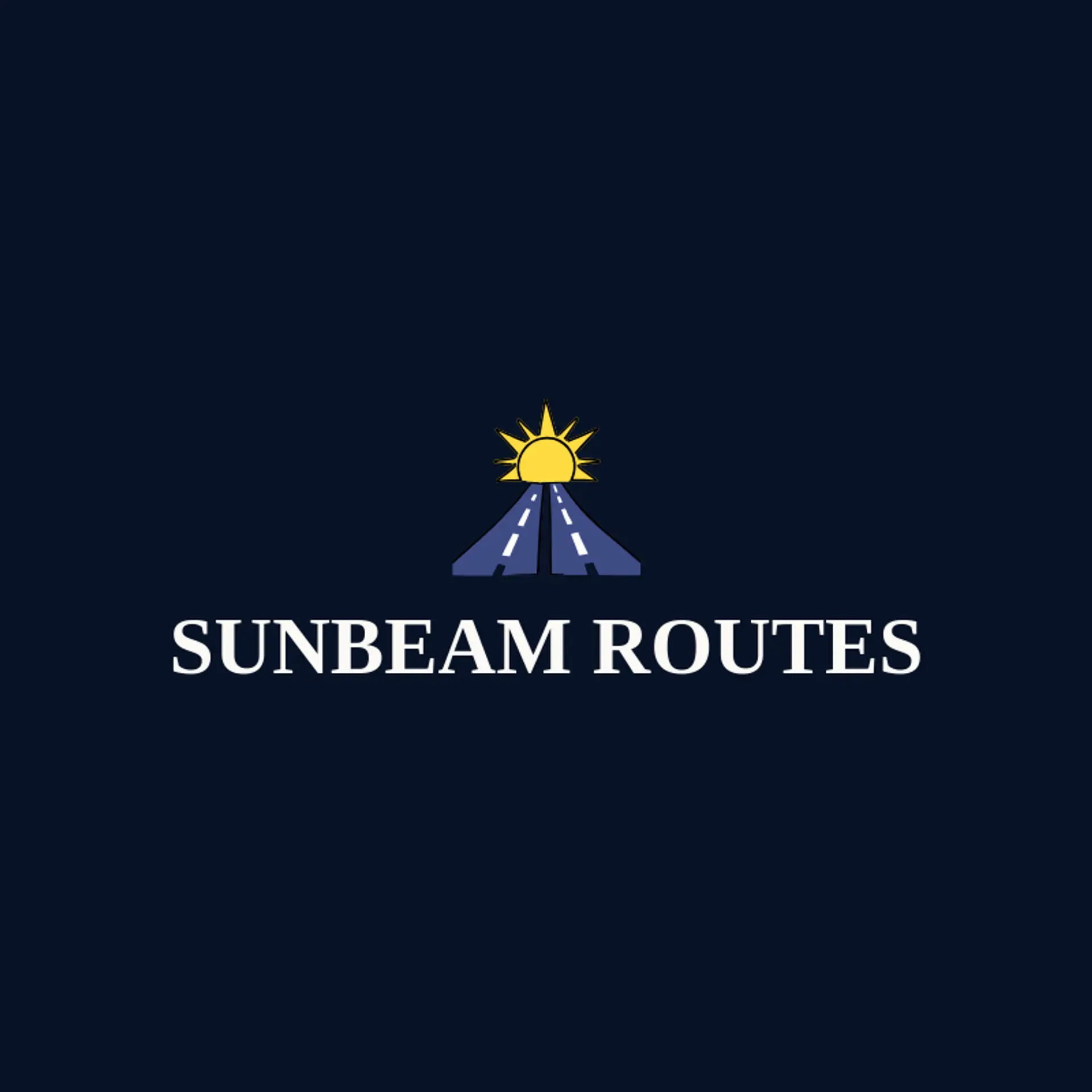 Sunbeam Routes logo for road trip
