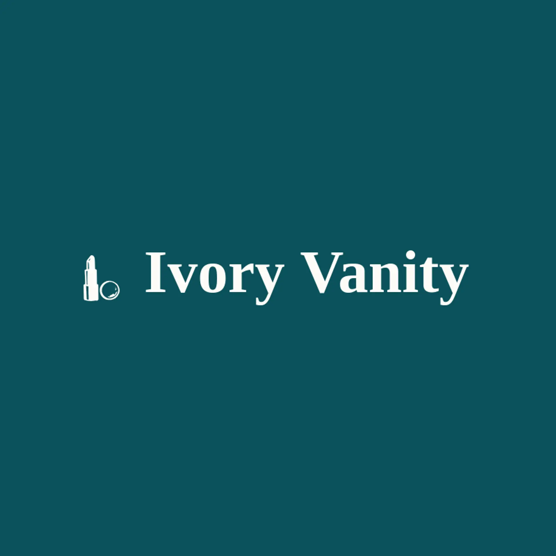 Ivory Vanity logo for cosmetics