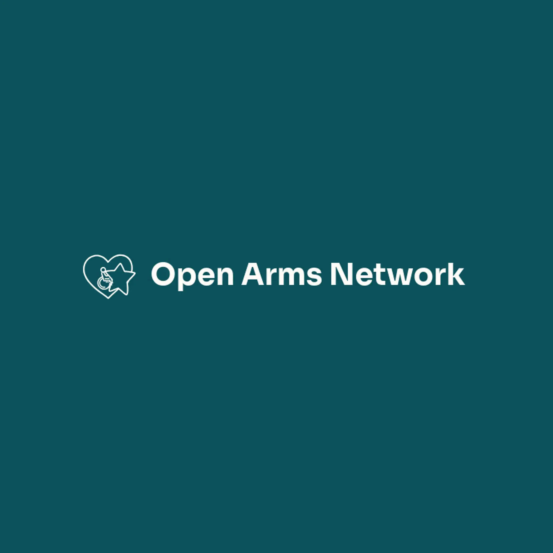 Open Arms Network logo for disability