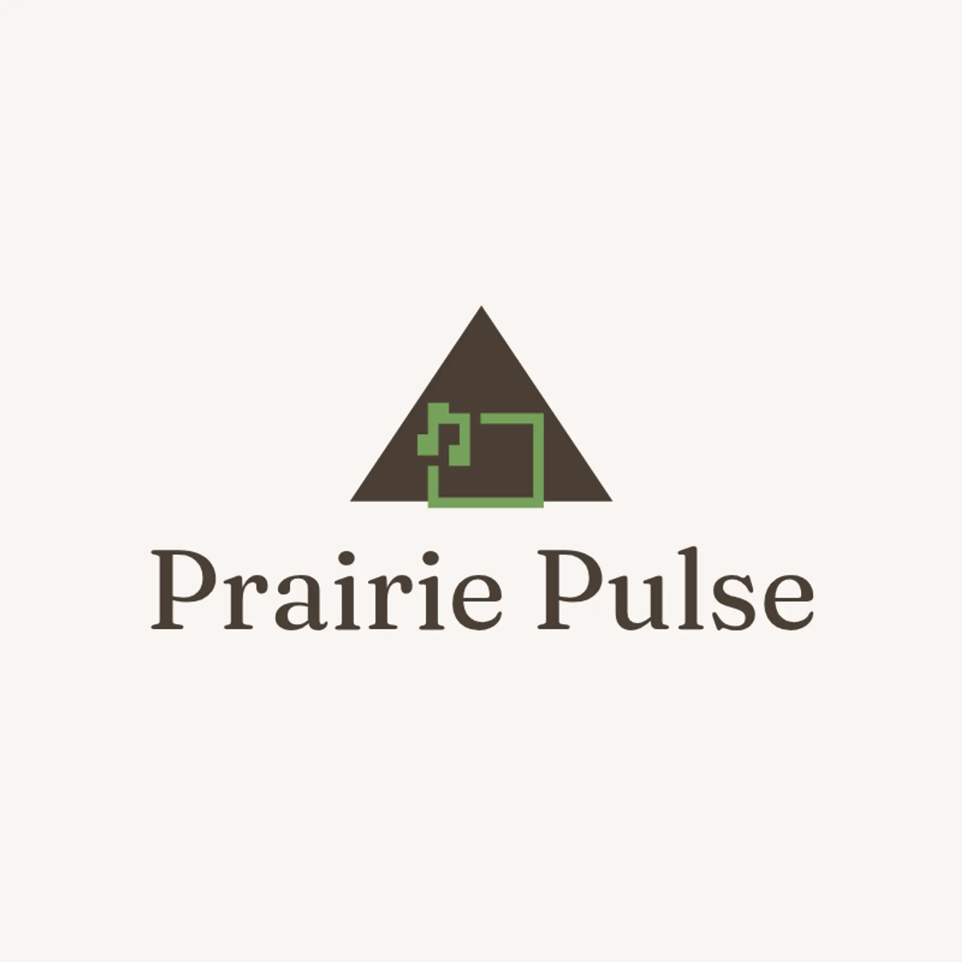 Prairie Pulse logo for country music