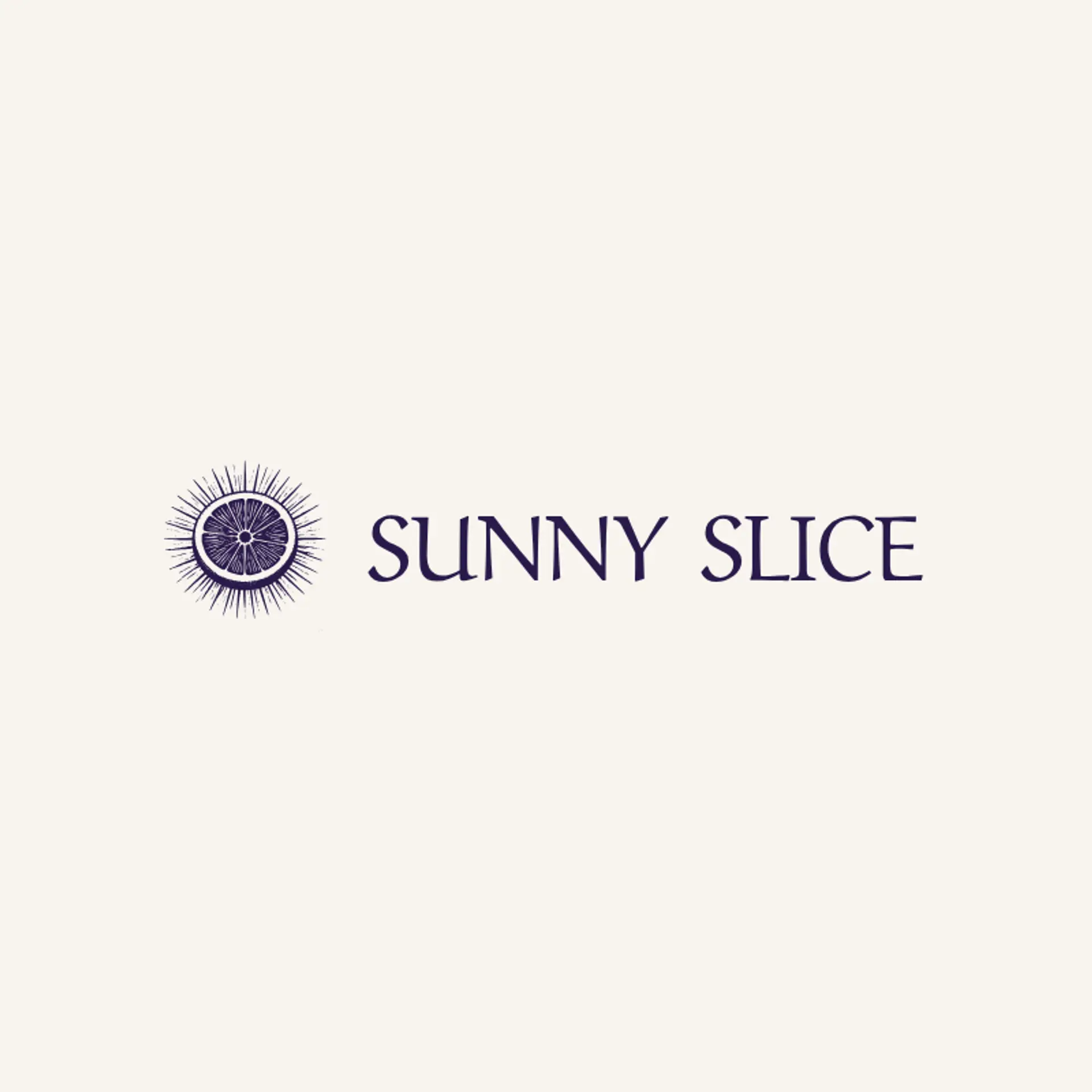 Sunny Slice logo for snack
