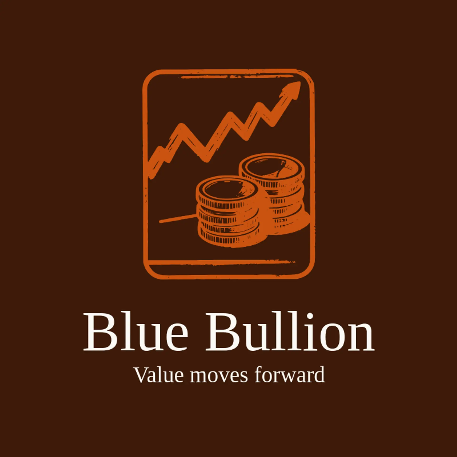 Blue Bullion logo for stock market