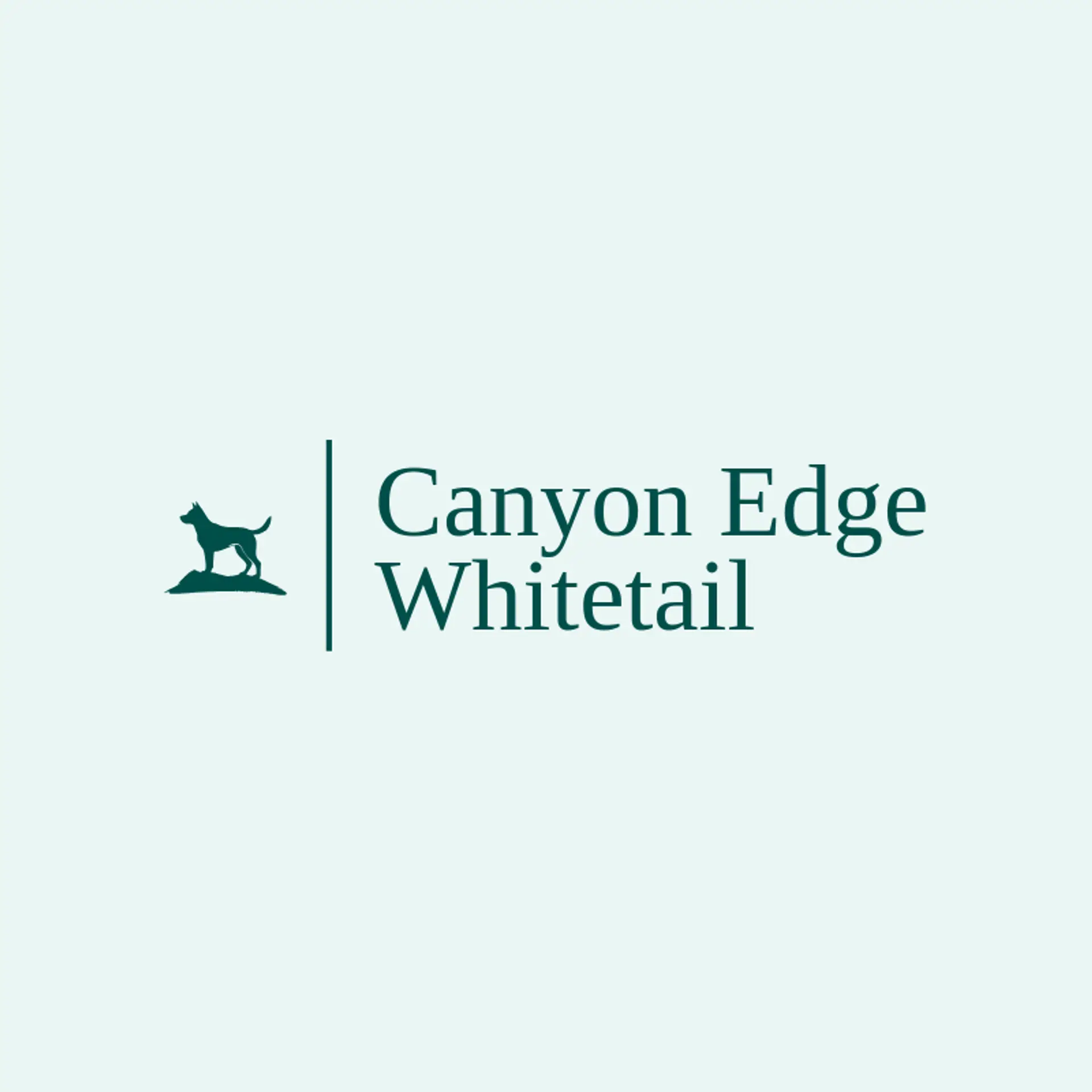 Canyon Edge Whitetail logo for deer hunting