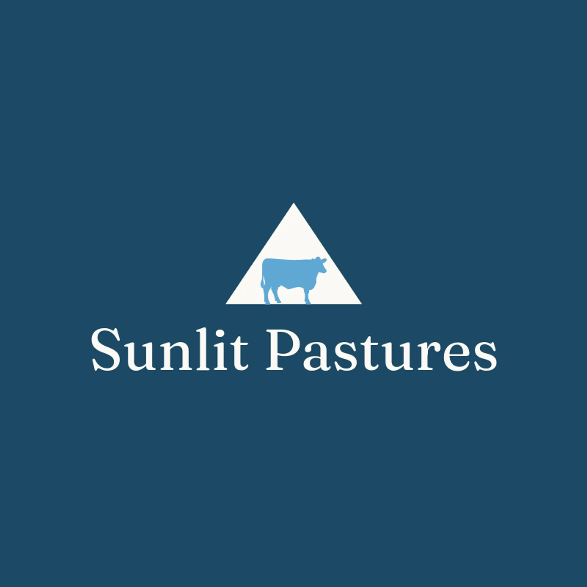 Sunlit Pastures logo for milk