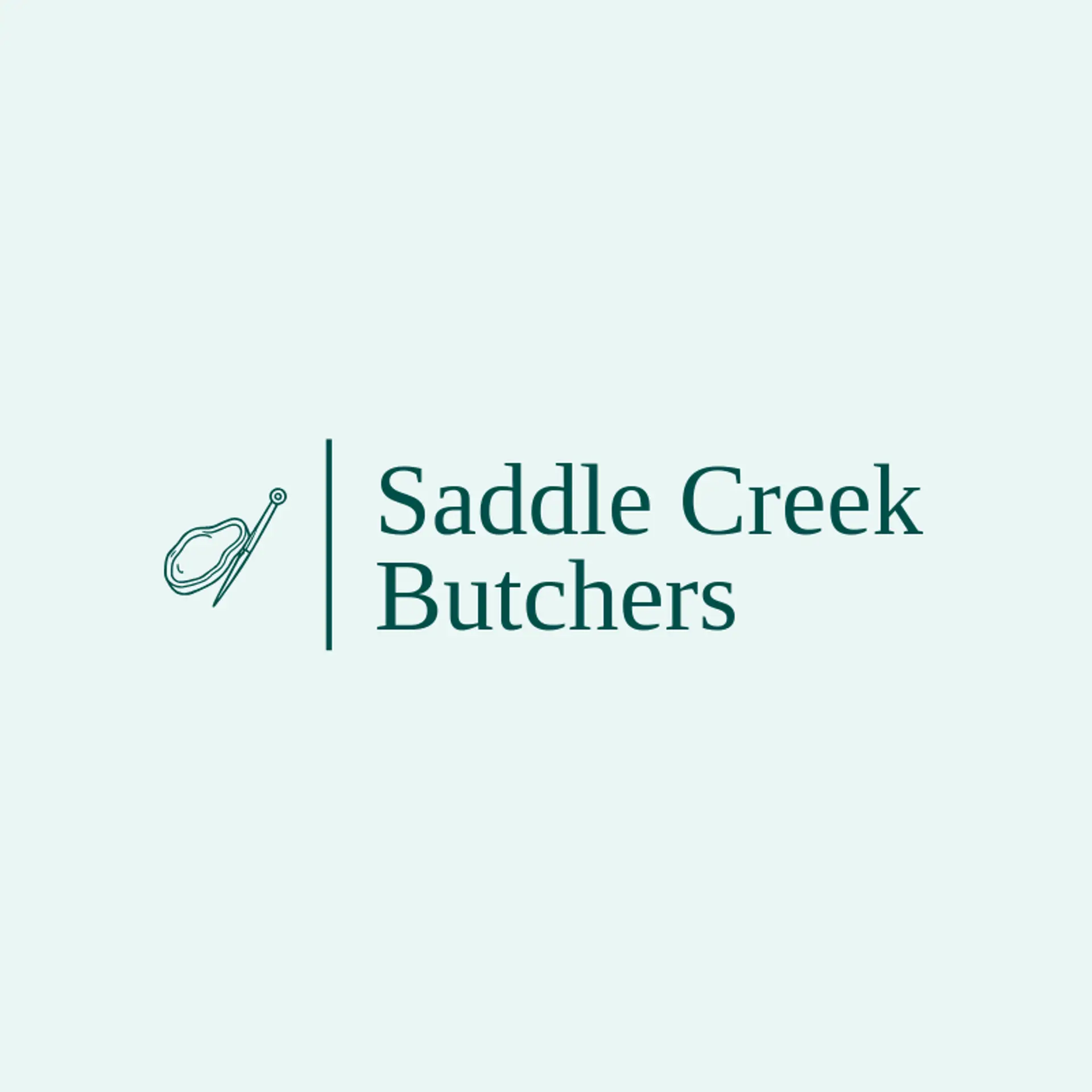 Saddle Creek Butchers logo for beef