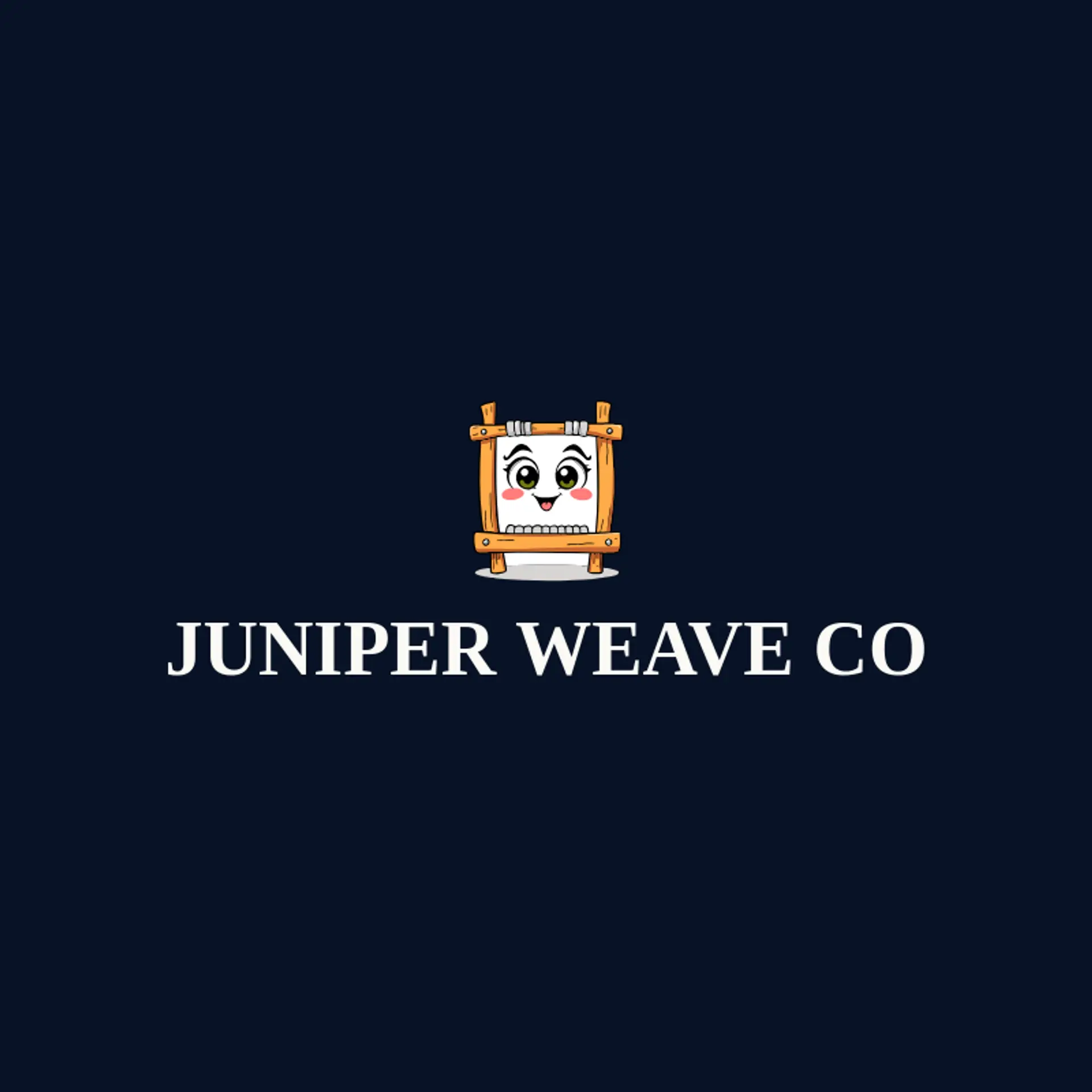 Juniper Weave Co logo for loom