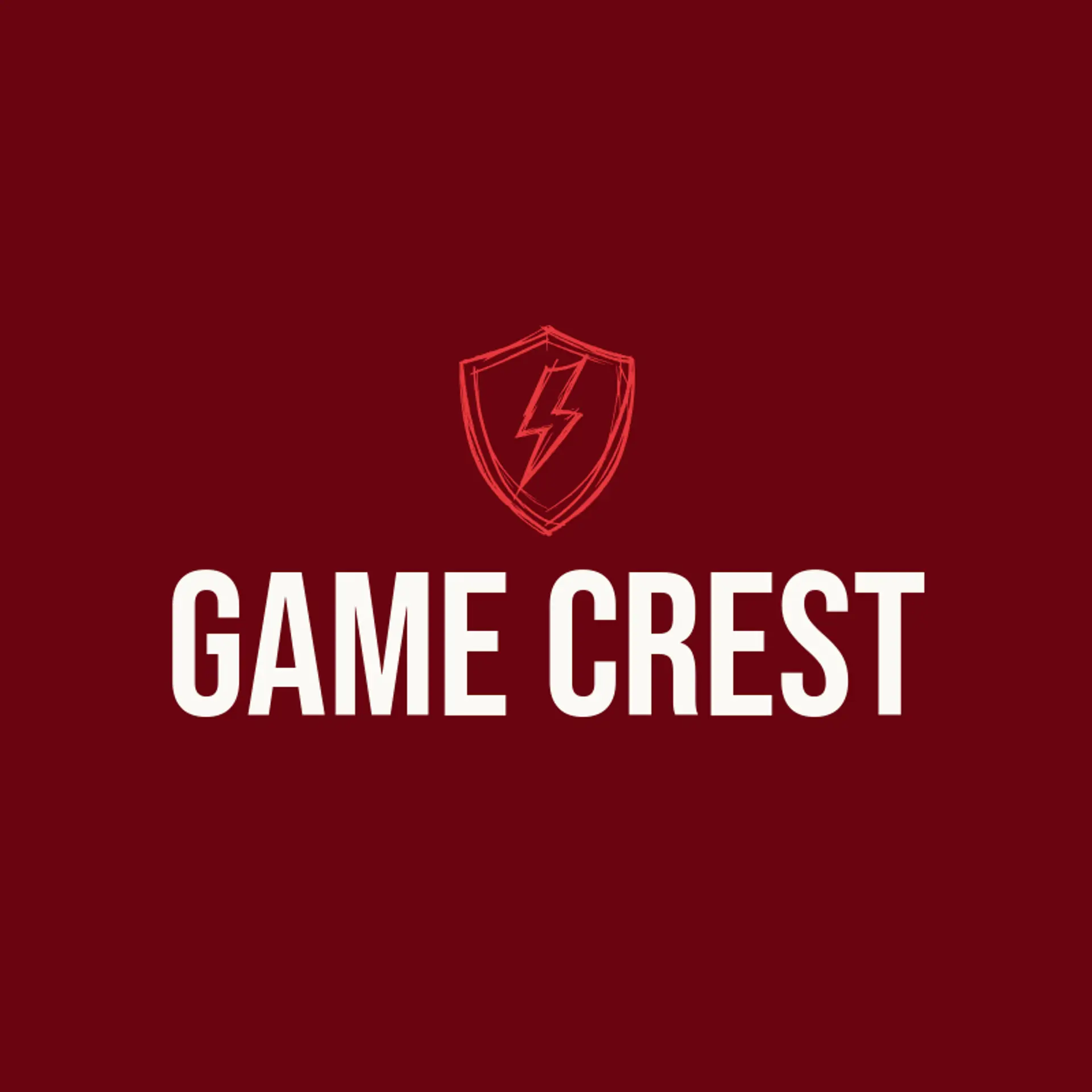 Game Crest logo for gamer