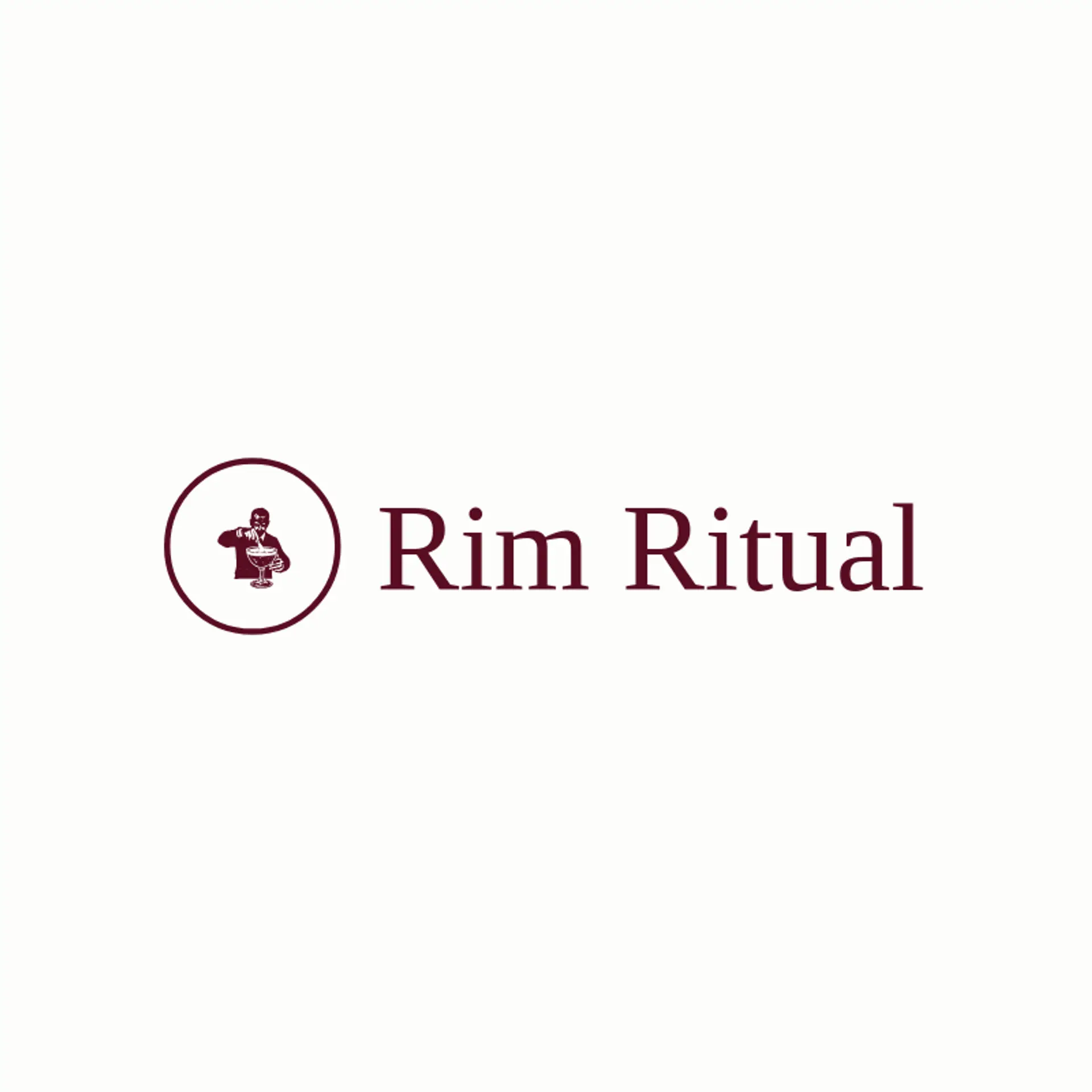 Rim Ritual logo for bartender