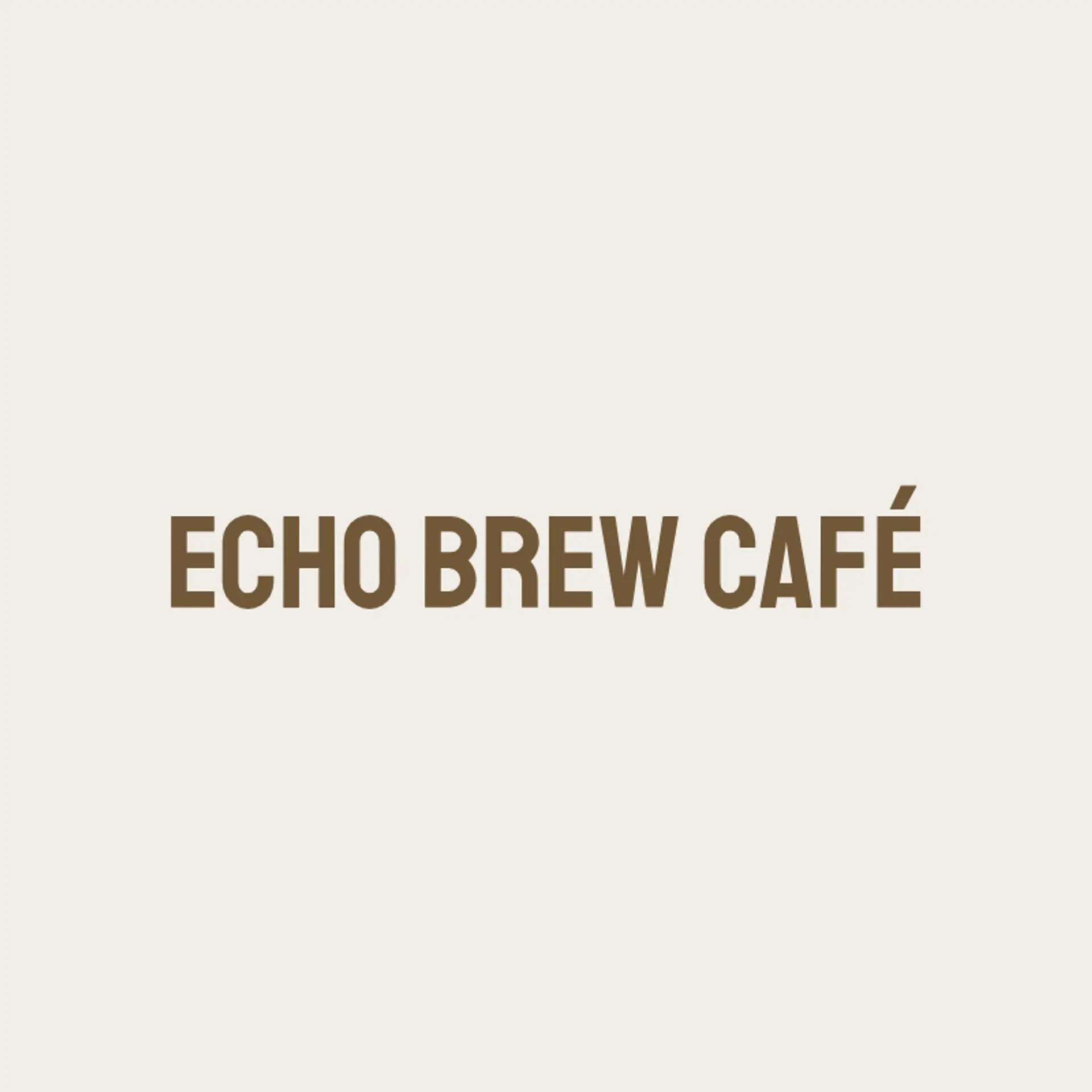 Visionary Brew Café logo for unique cafe