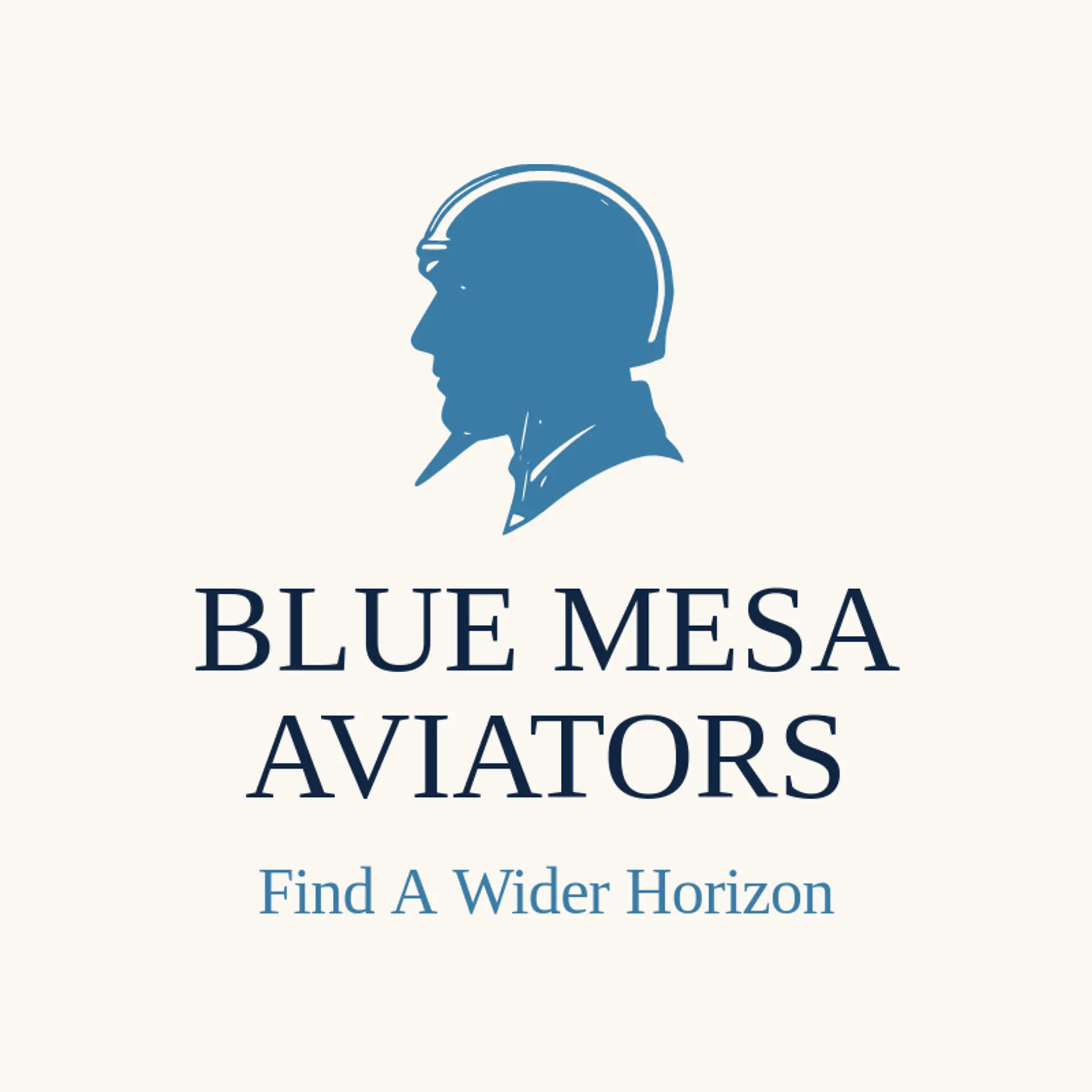Blue Mesa Aviators logo for aviator