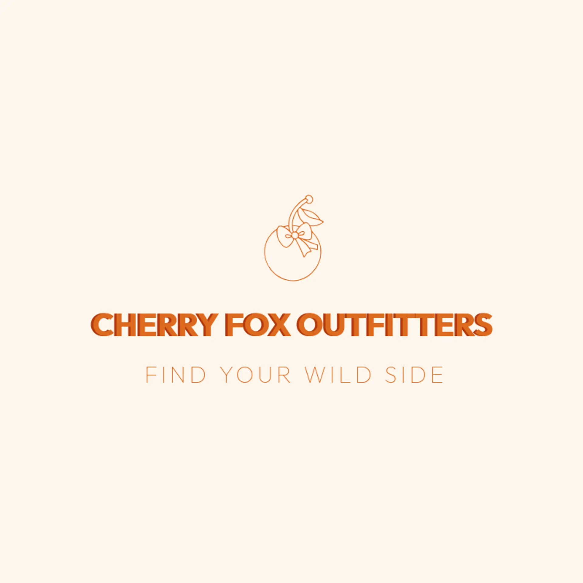 Cherry Fox Outfitters logo for cherry
