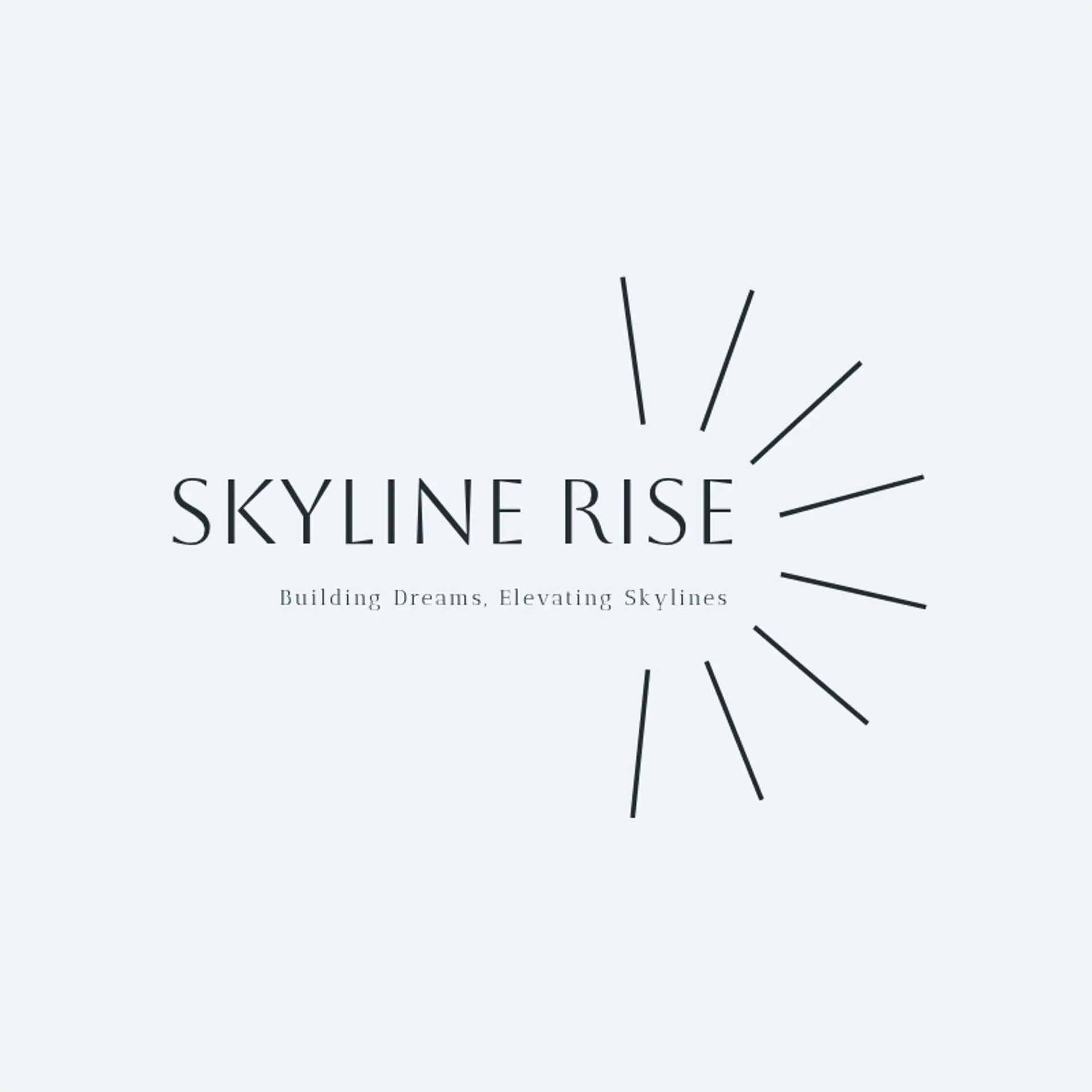 Skyline Rise logo for commercial construction