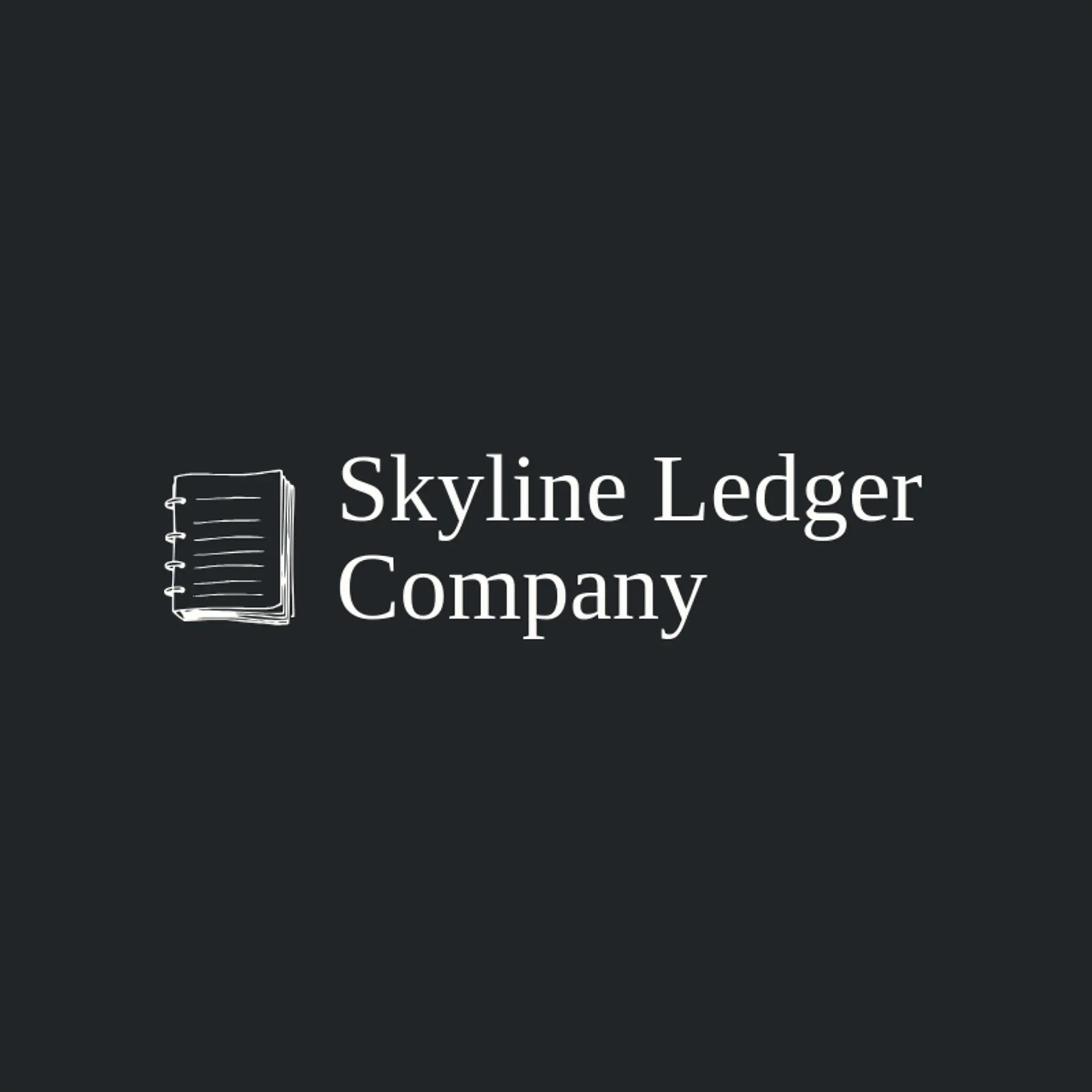 Skyline Ledger Company logo for ledger