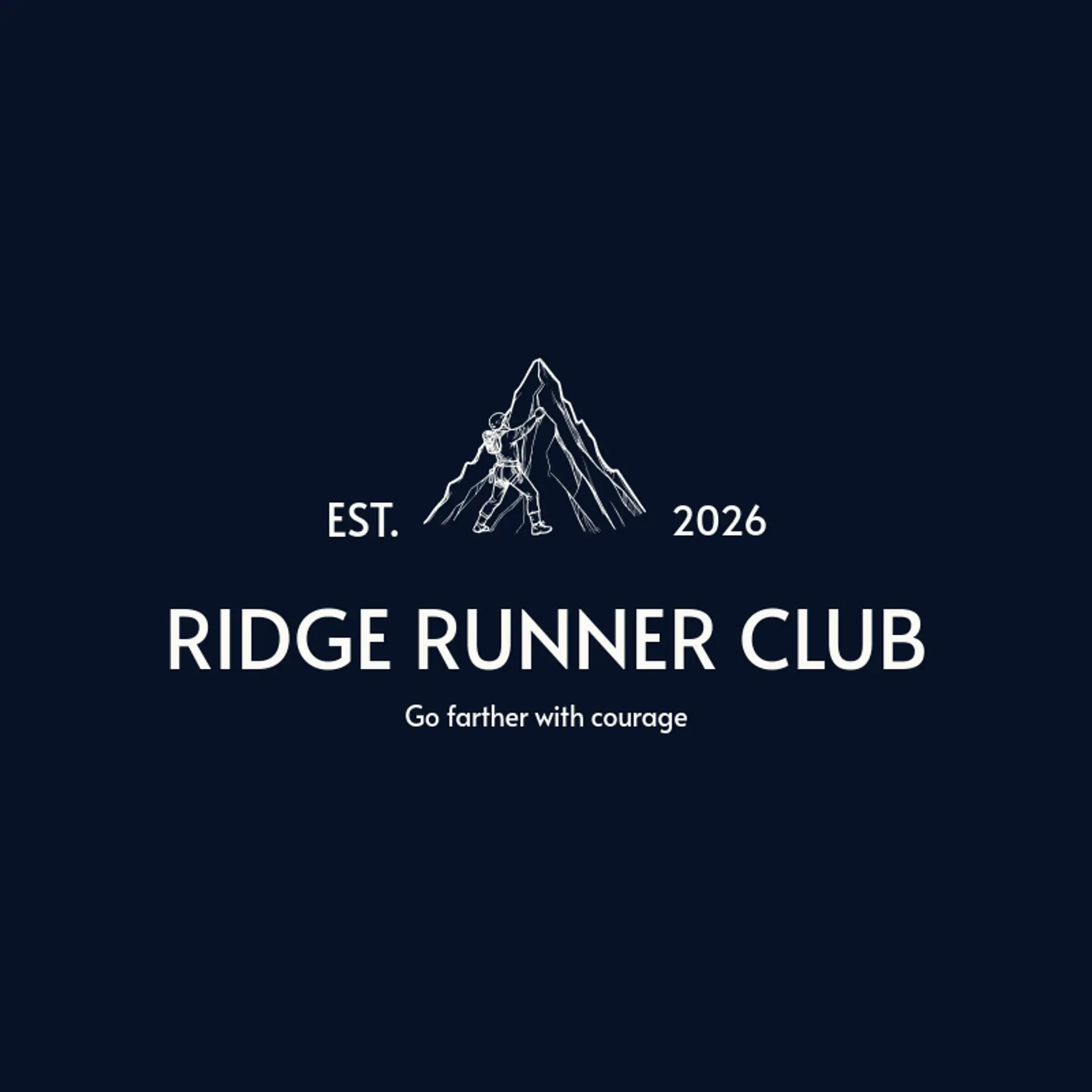 Ridge Runner Club logo for summit