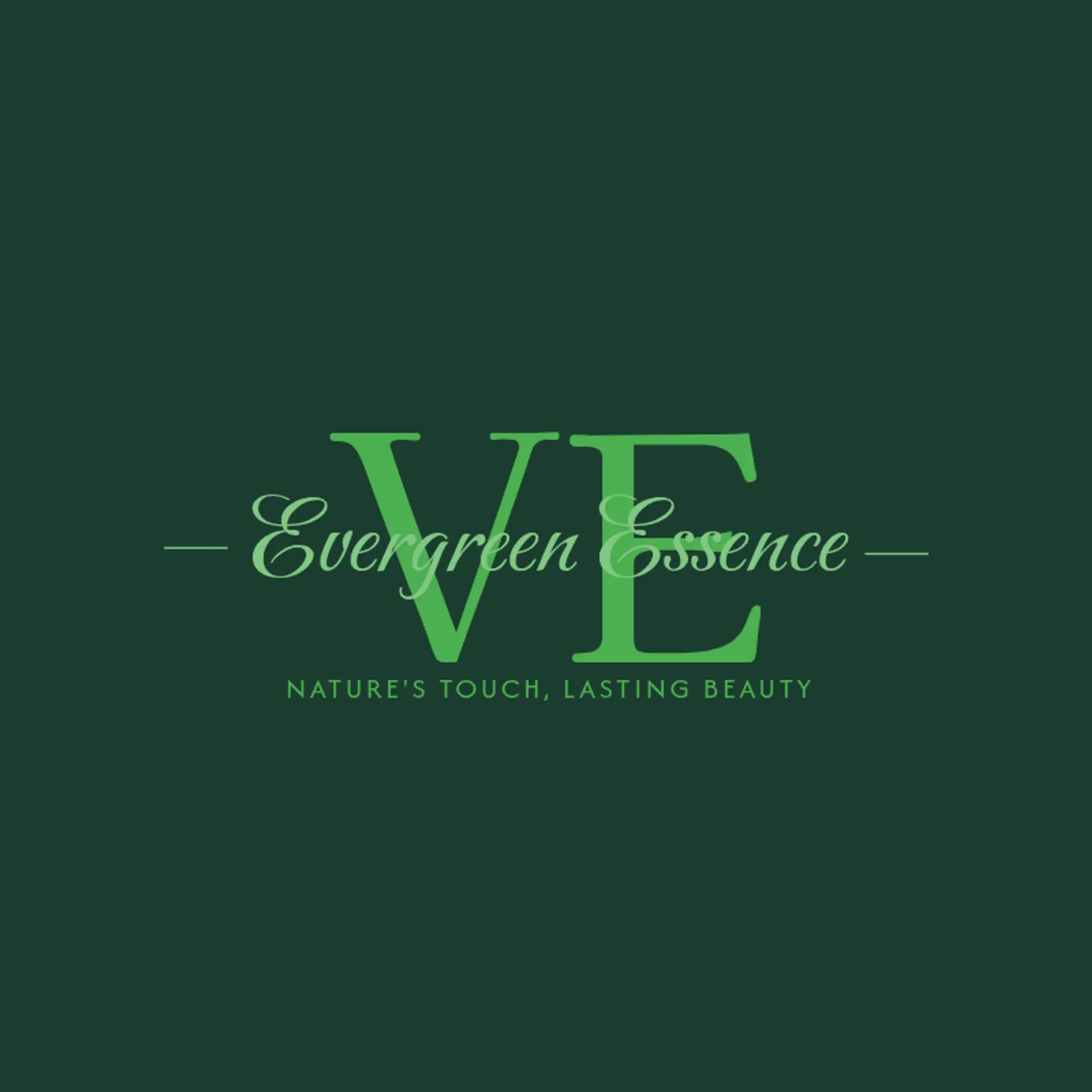 Evergreen Essence logo for cool landscaping