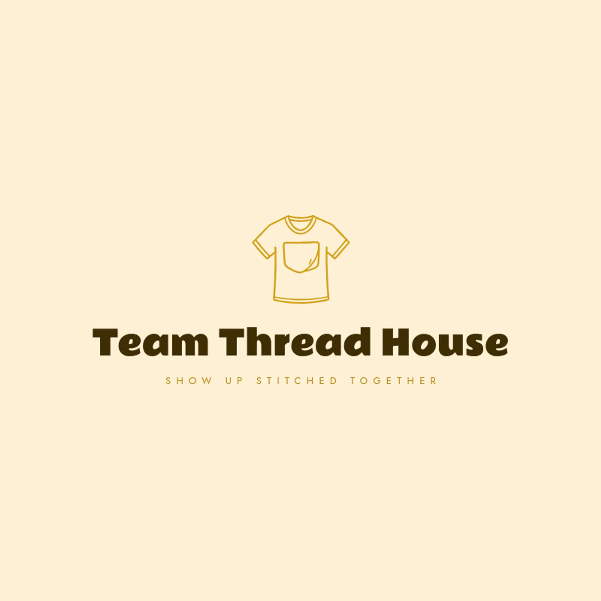Team Thread House logo for embroidery