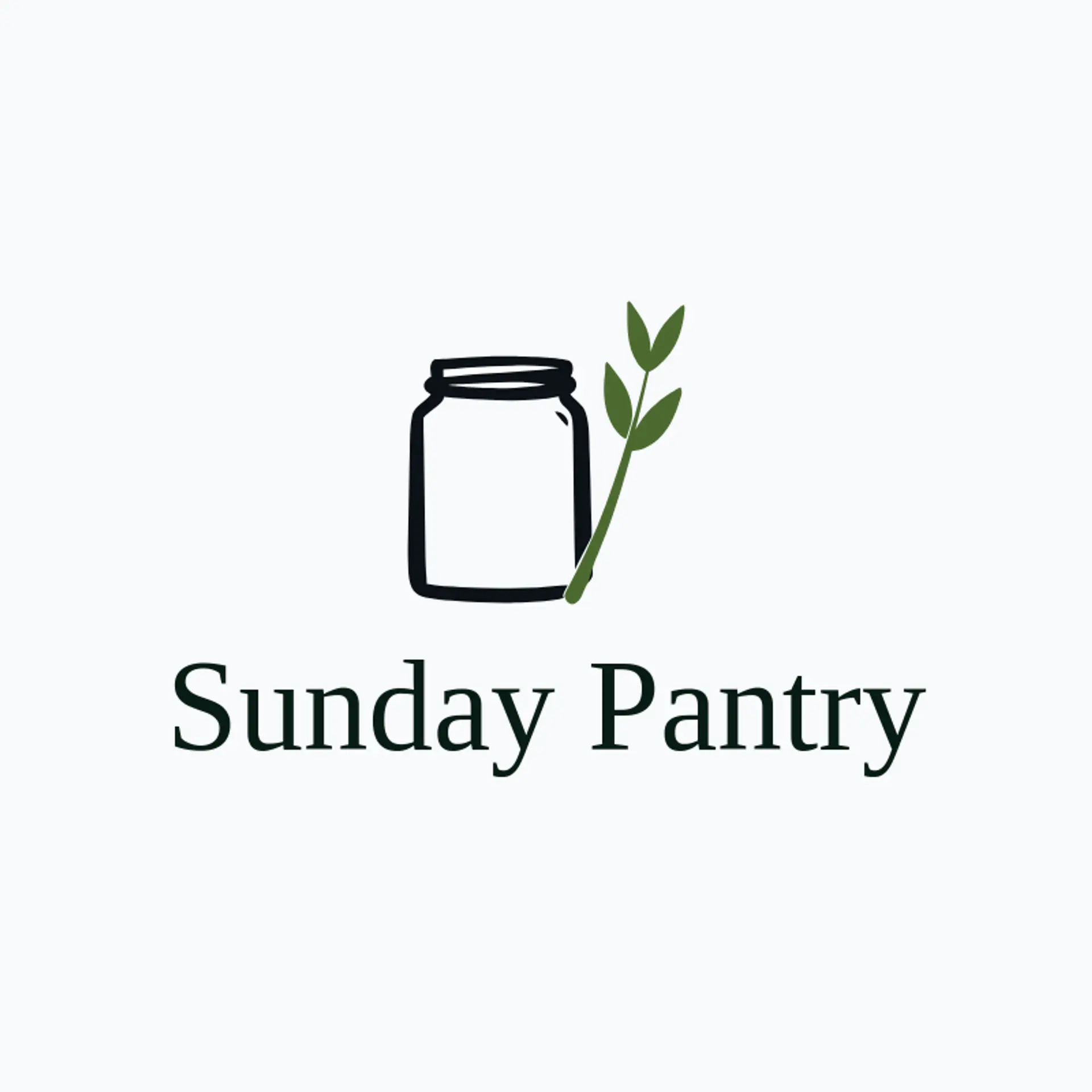 Sunday Pantry logo for foodie