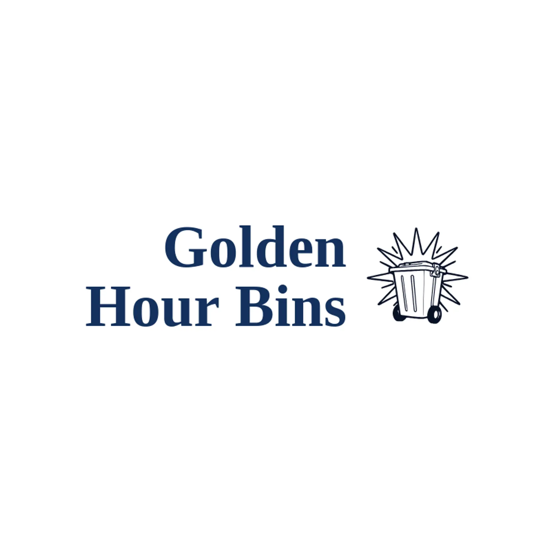 Golden Hour Bins logo for dumpster