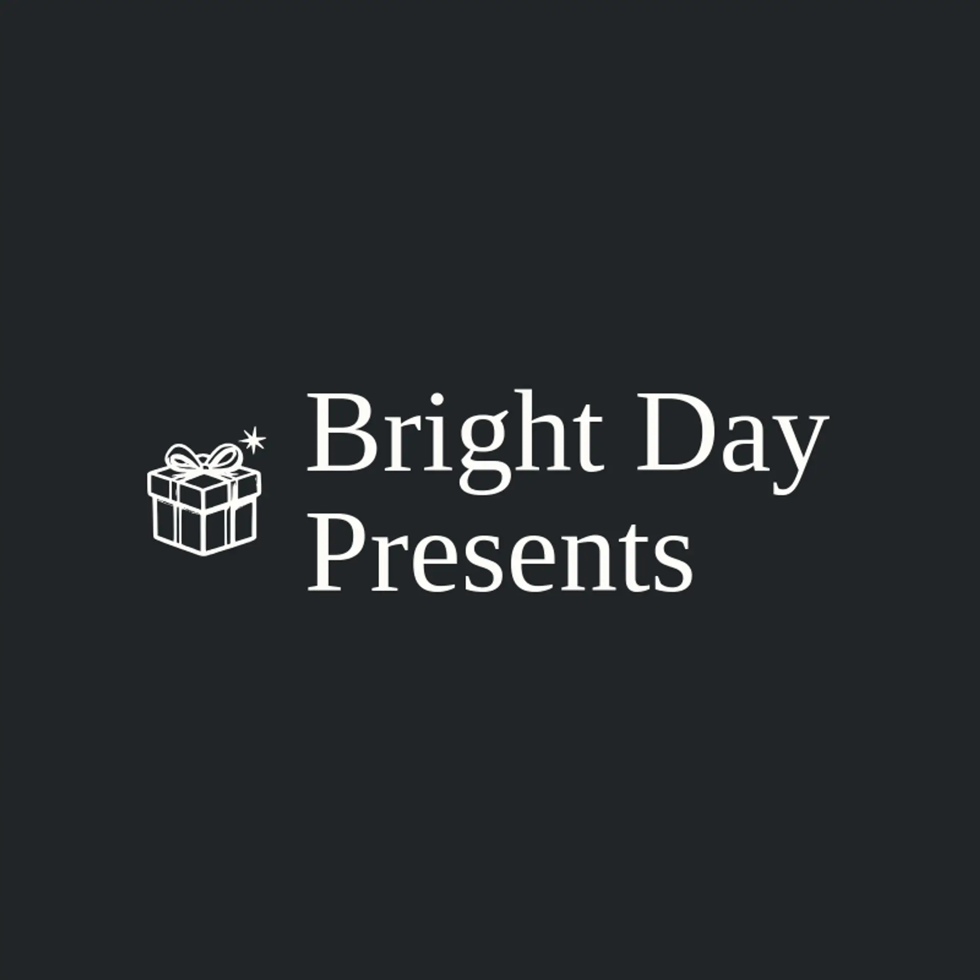 Bright Day Presents logo for gift