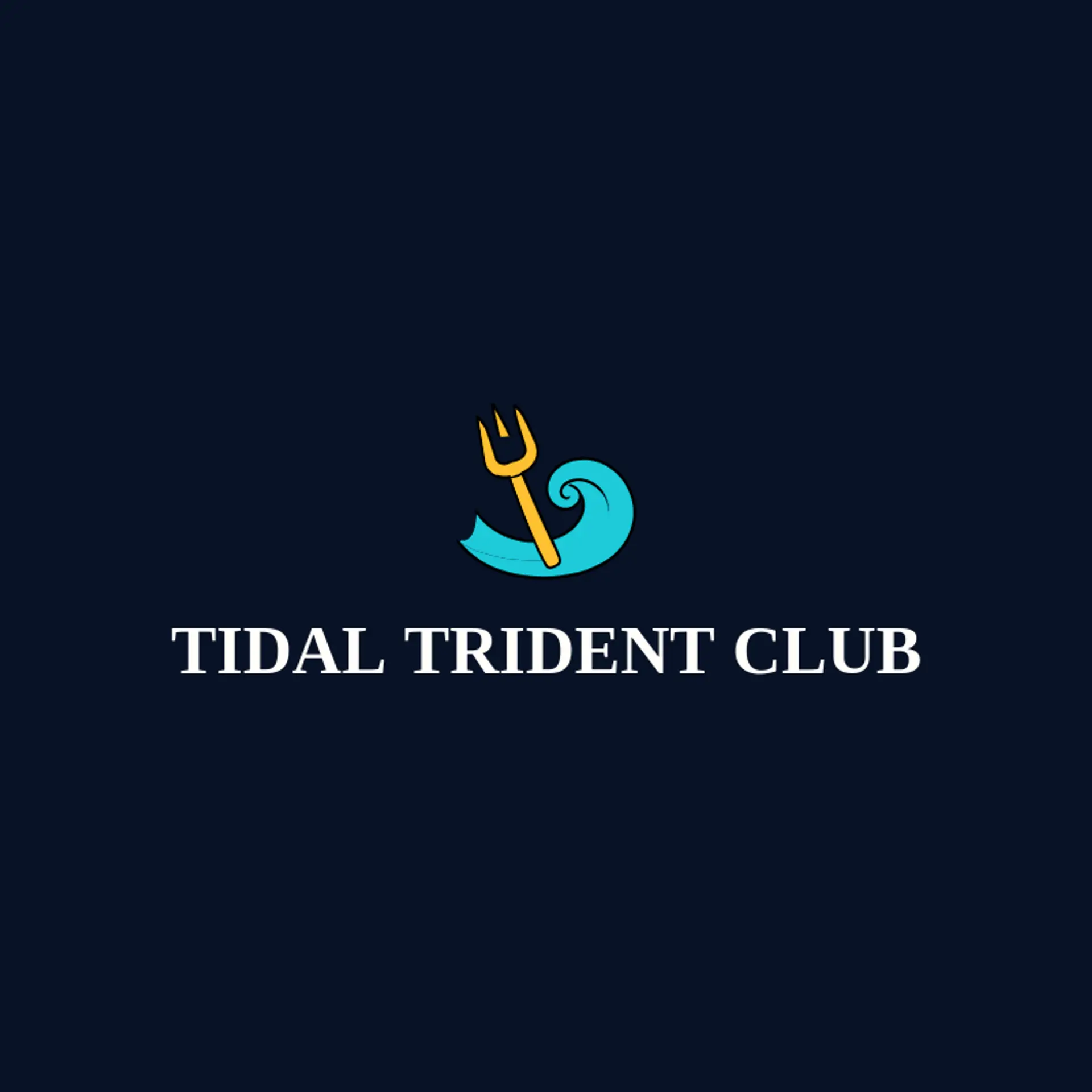 Tidal Trident Club logo for trident