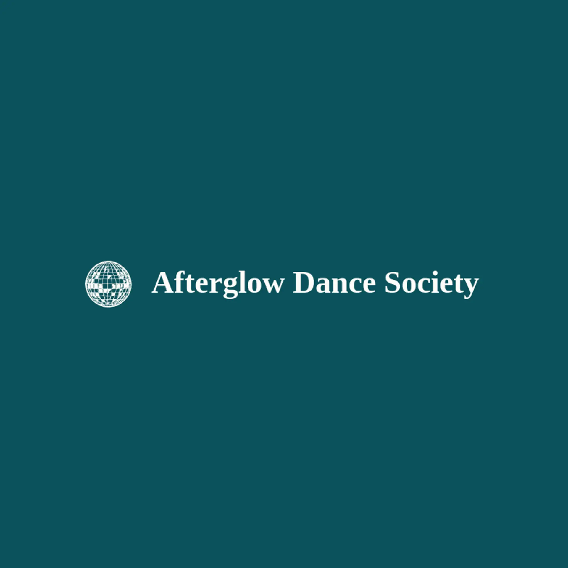 Afterglow Dance Society logo for disco