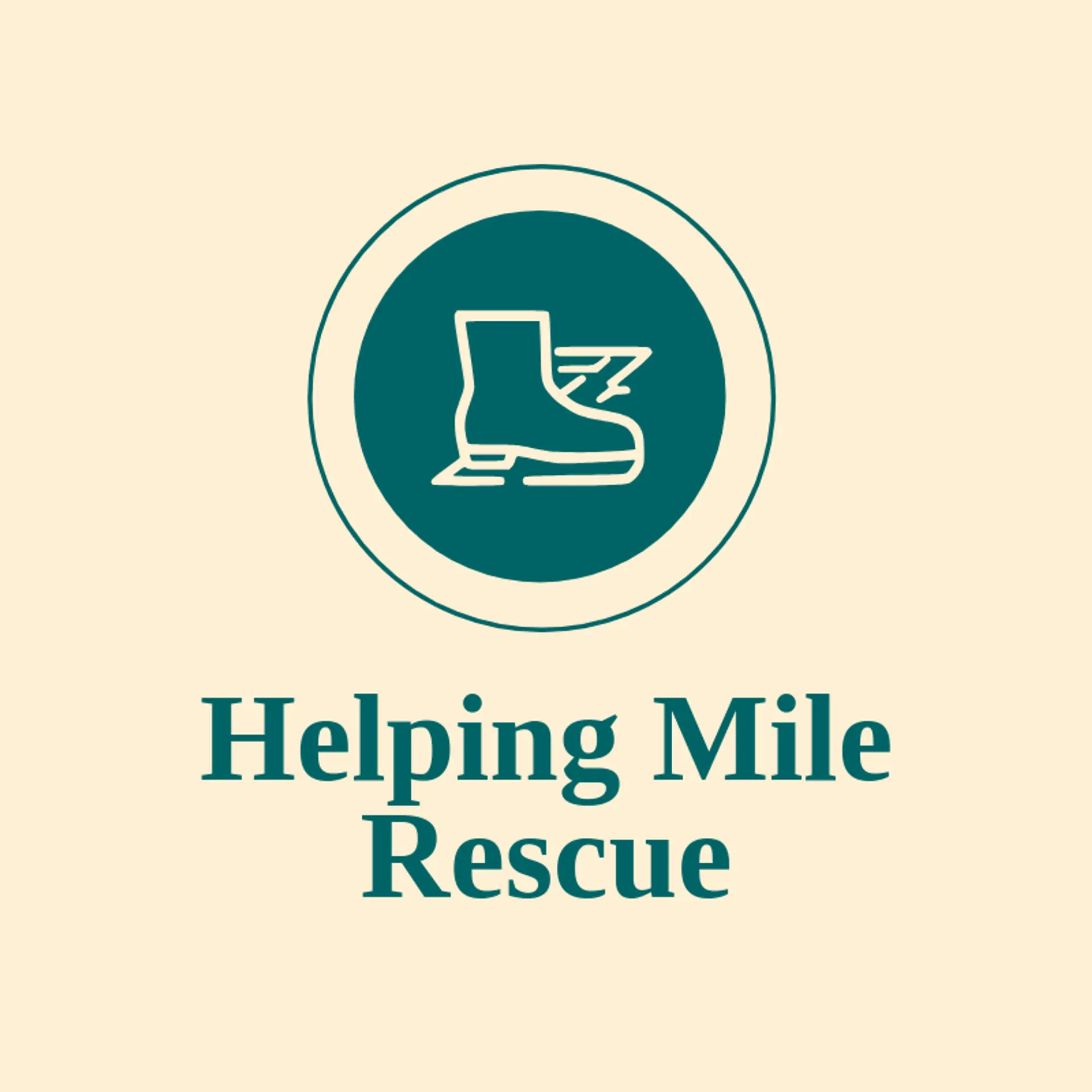 Helping Mile Rescue logo for rescue