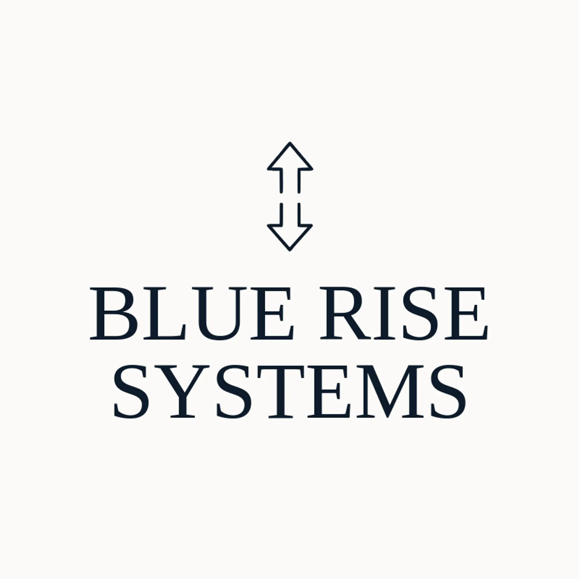 Blue Rise Systems logo for elevator