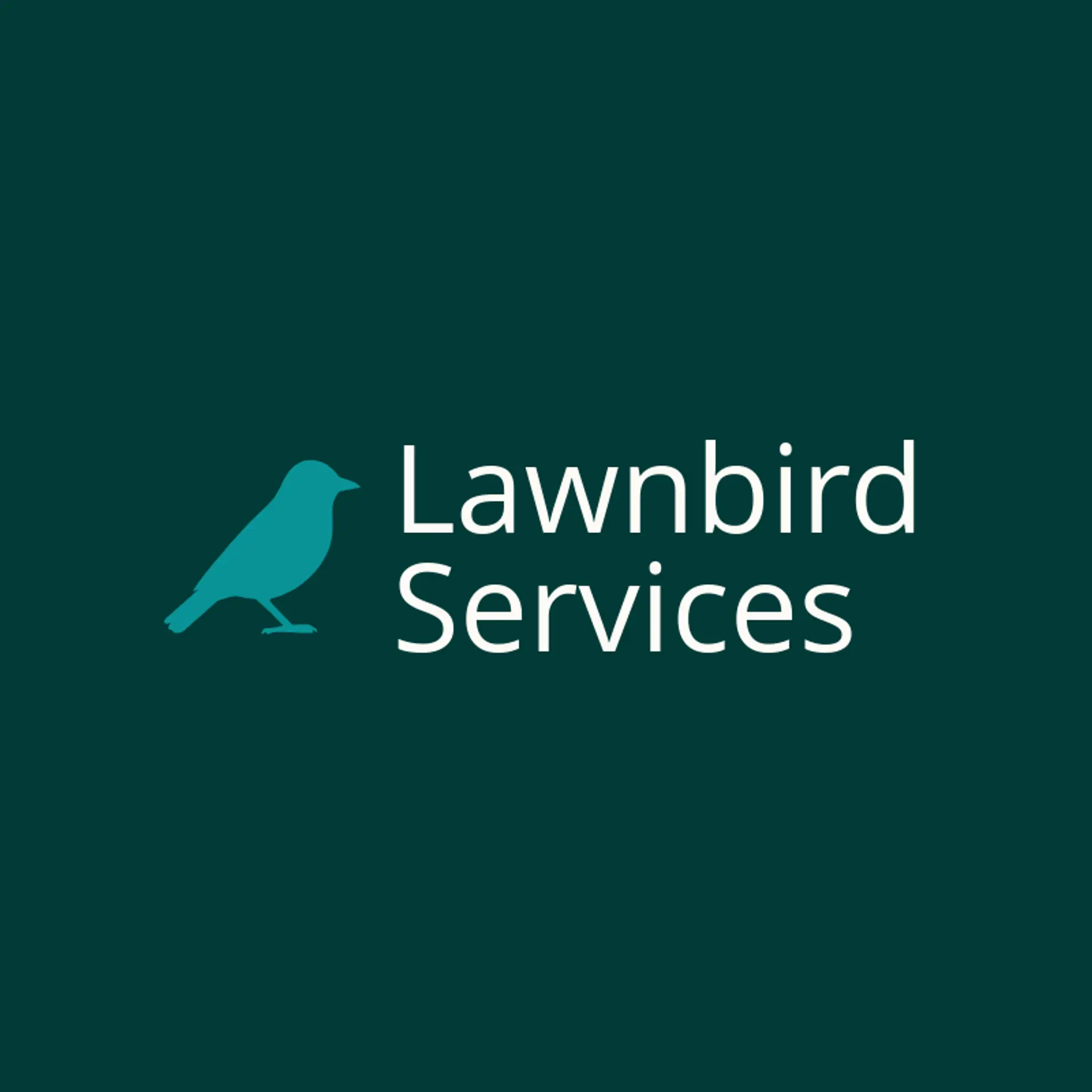 Lawnbird Services logo for yard