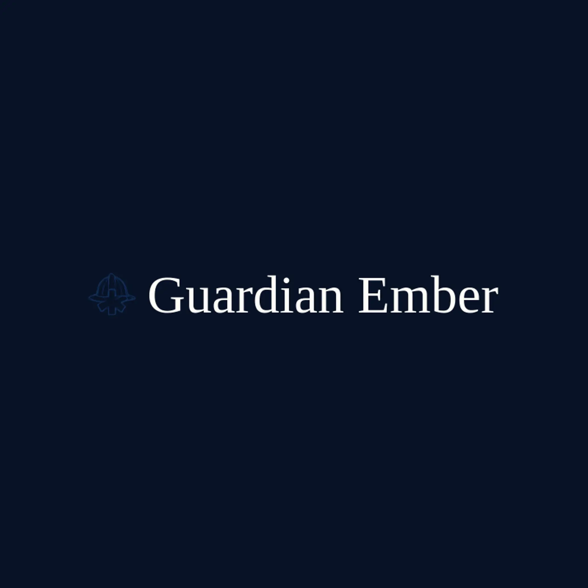 Guardian Ember logo for fire station
