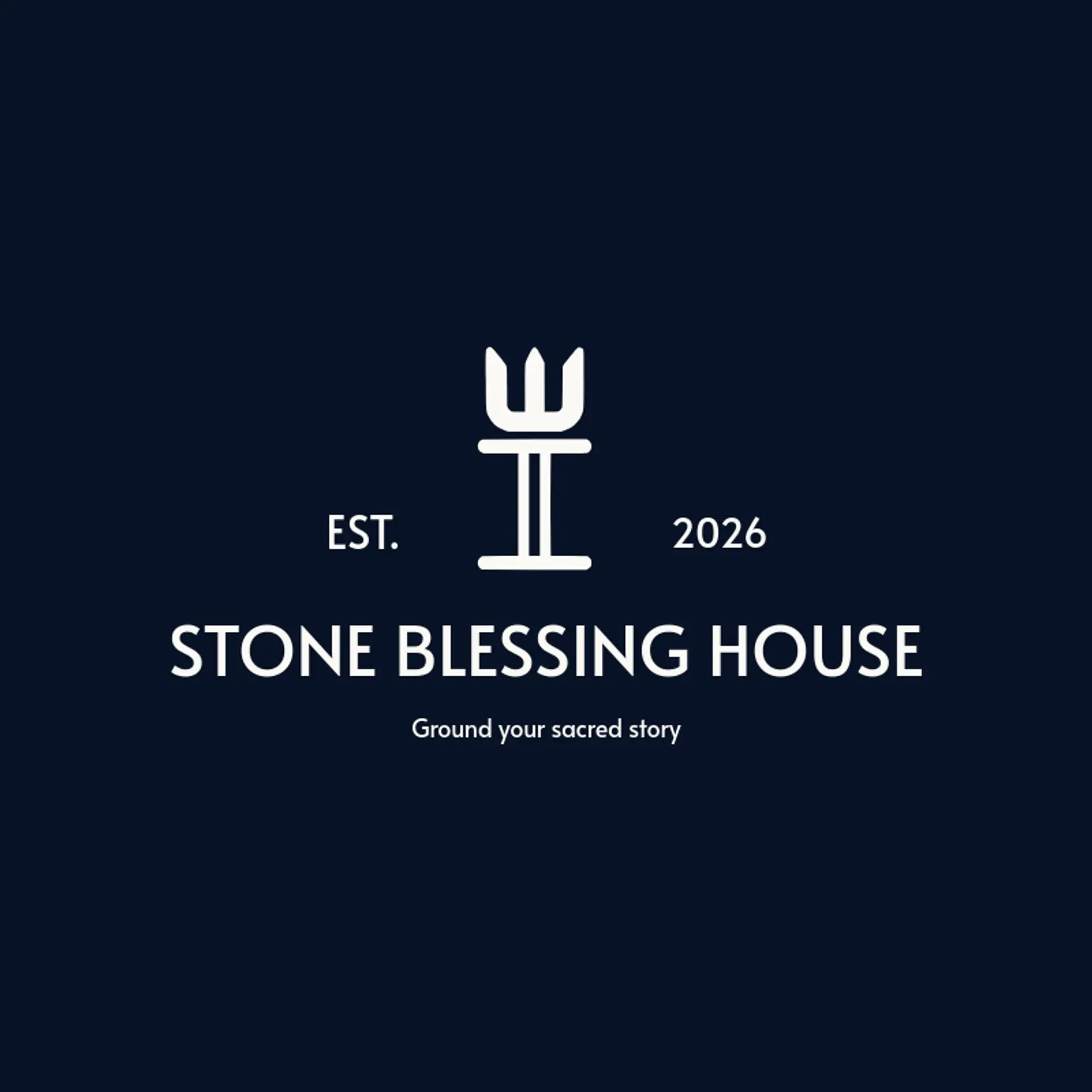 Stone Blessing House logo for mahadev