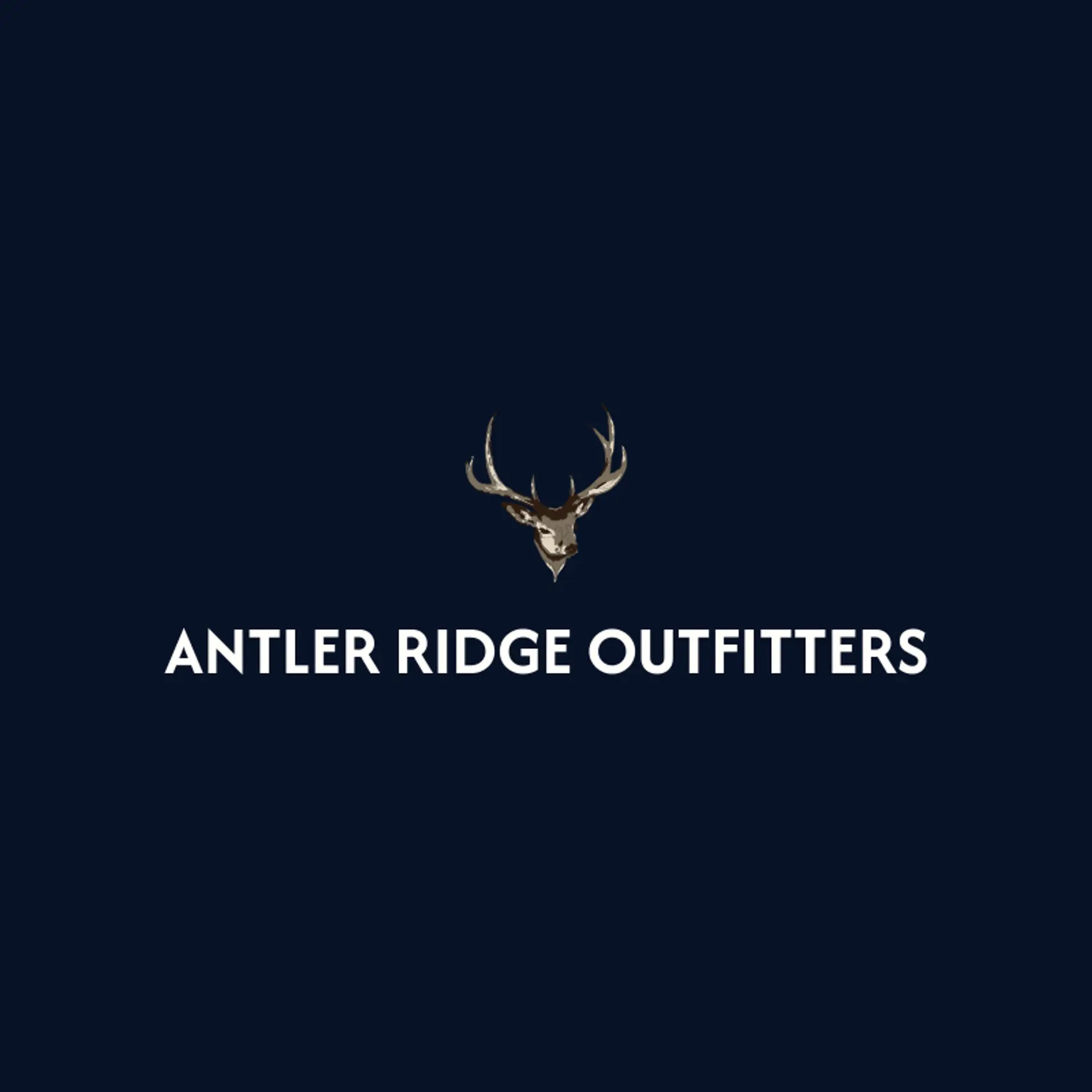 Antler Ridge Outfitters logo for buck