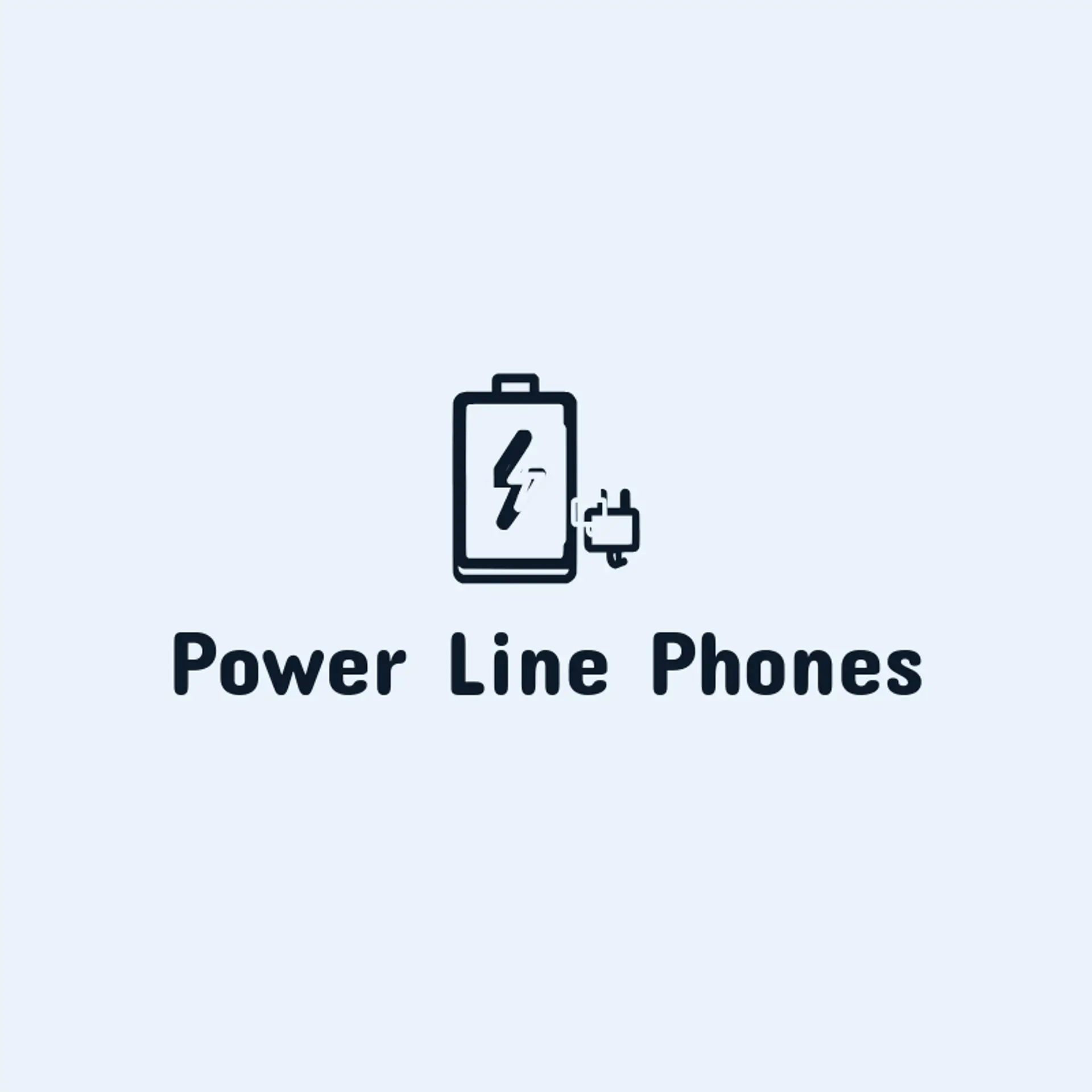Power Line Phones logo for cell phone