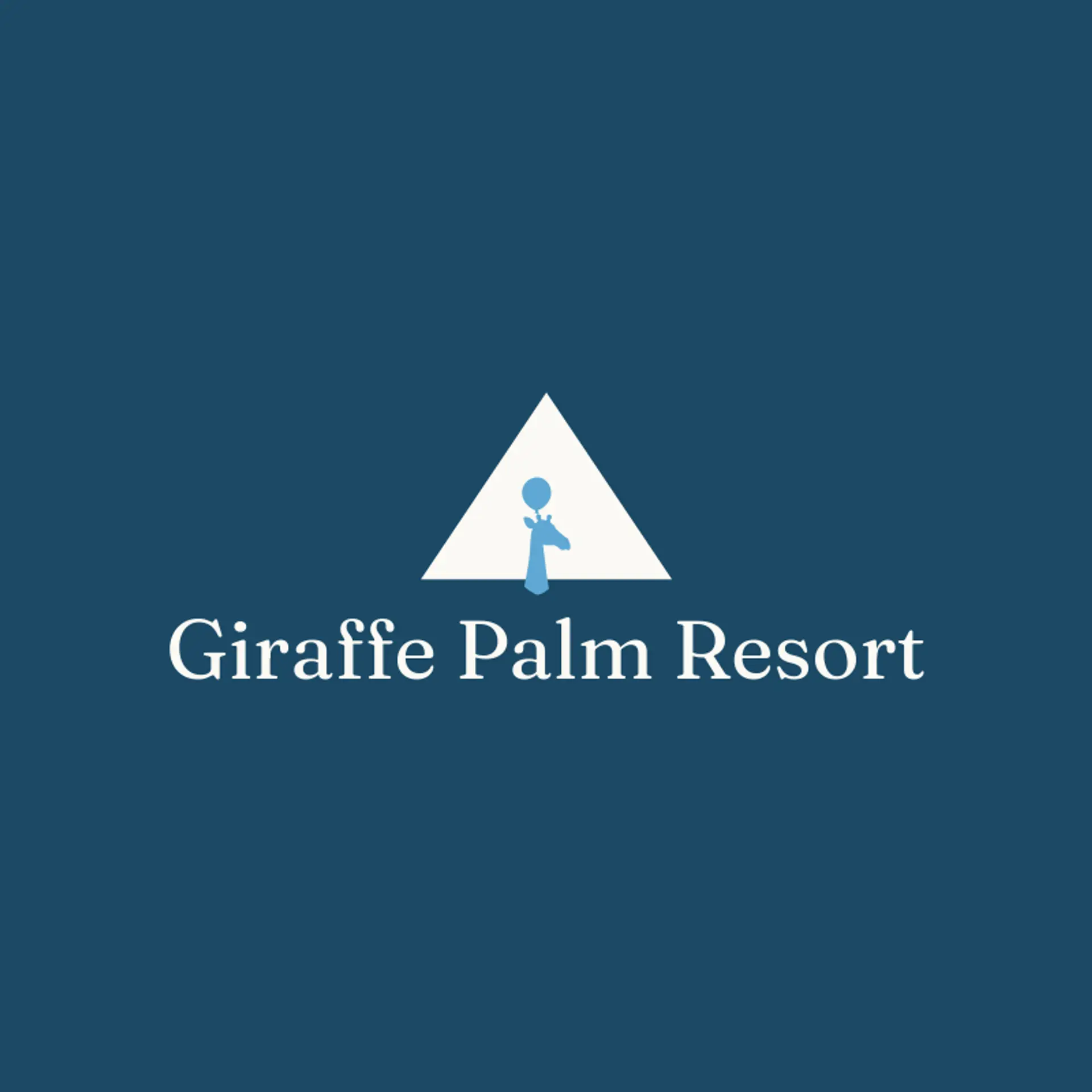 Giraffe Palm Resort logo for giraffe