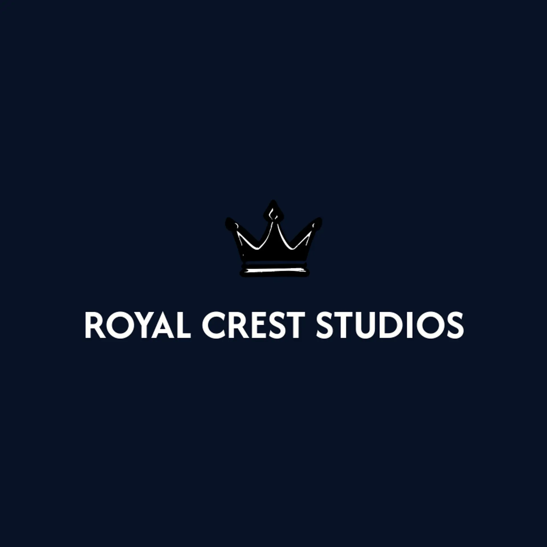 Royal Crest Studios logo for king