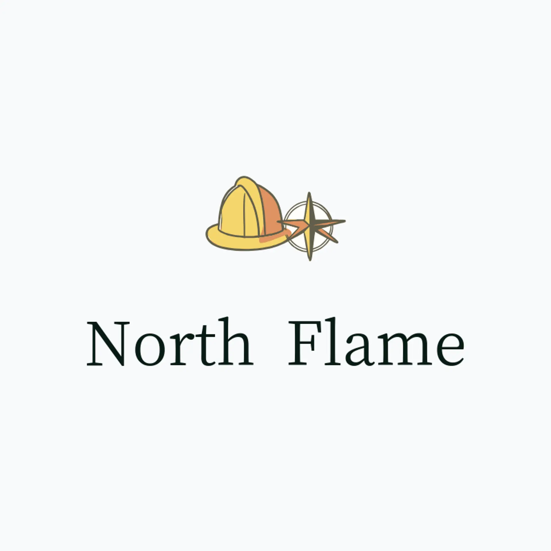 North Flame logo for firefighter