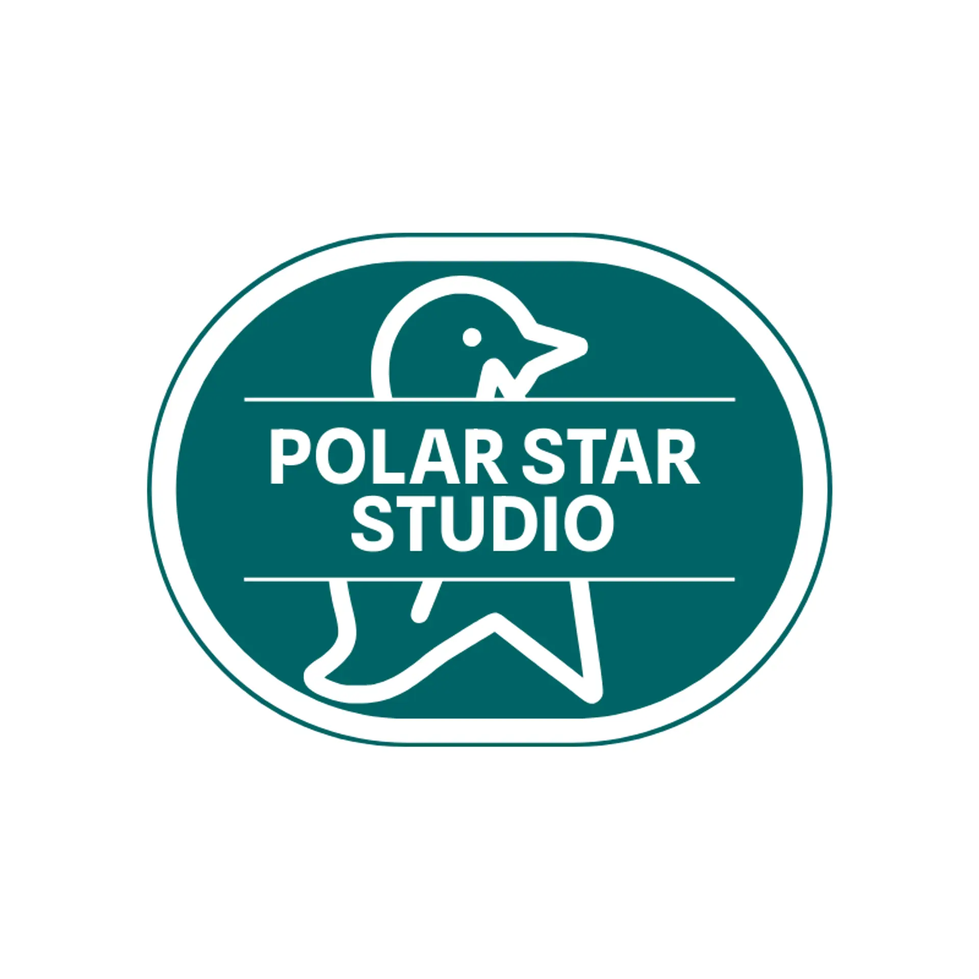 Polar Star Studio logo for penguin