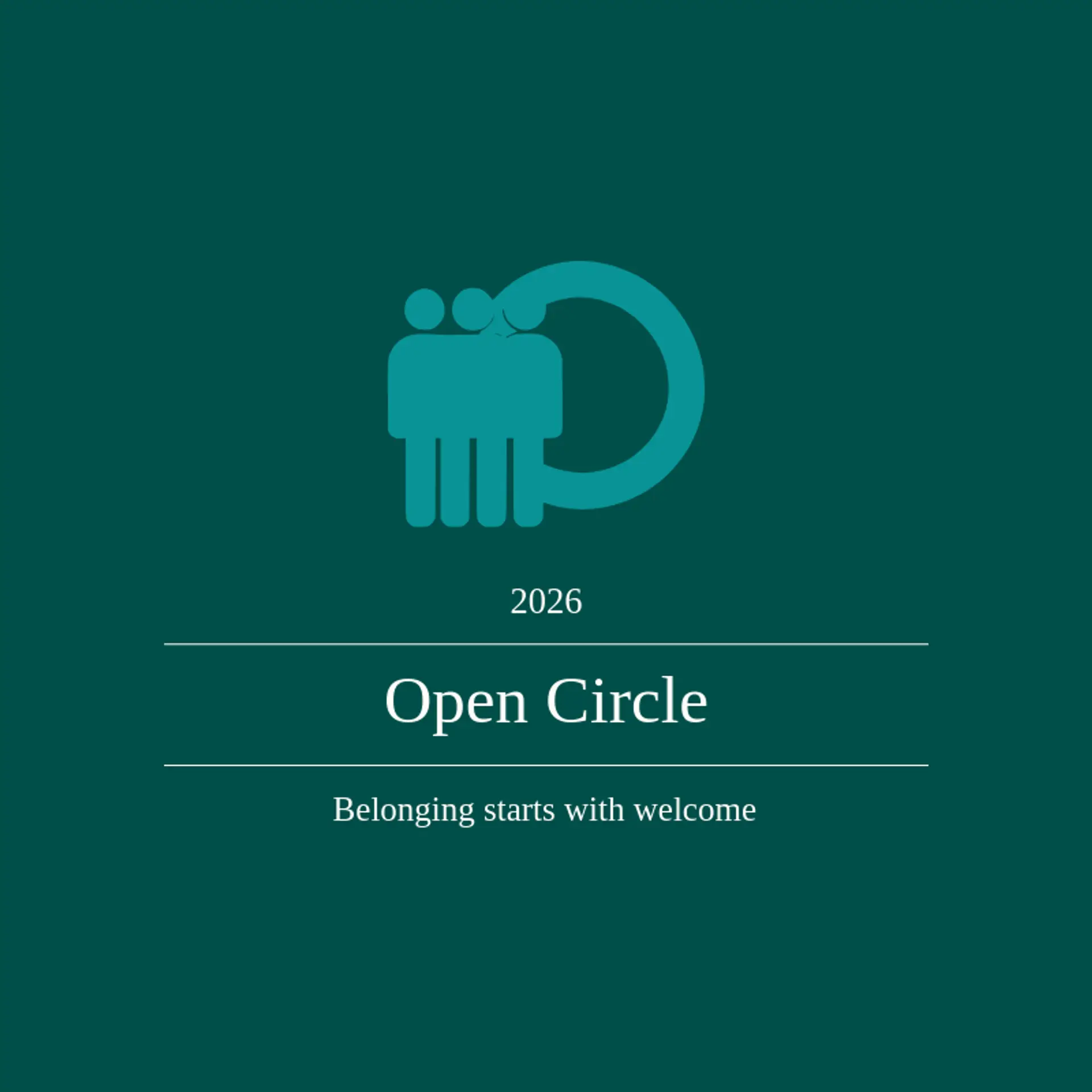 Open Circle logo for social work