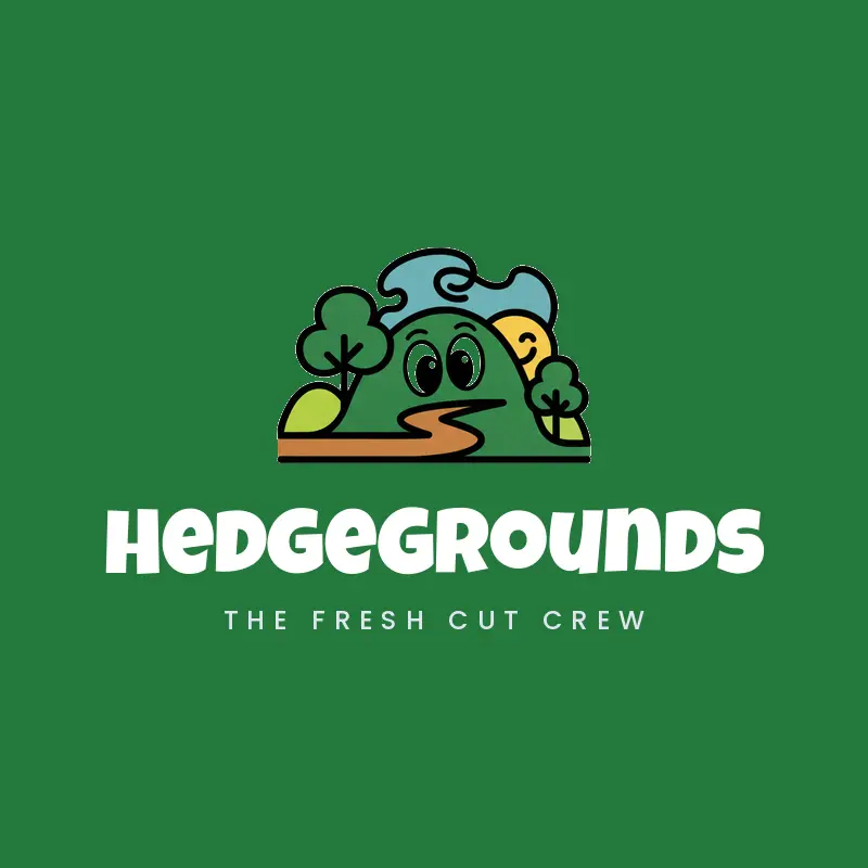 Rolling hills contour landscaping logo