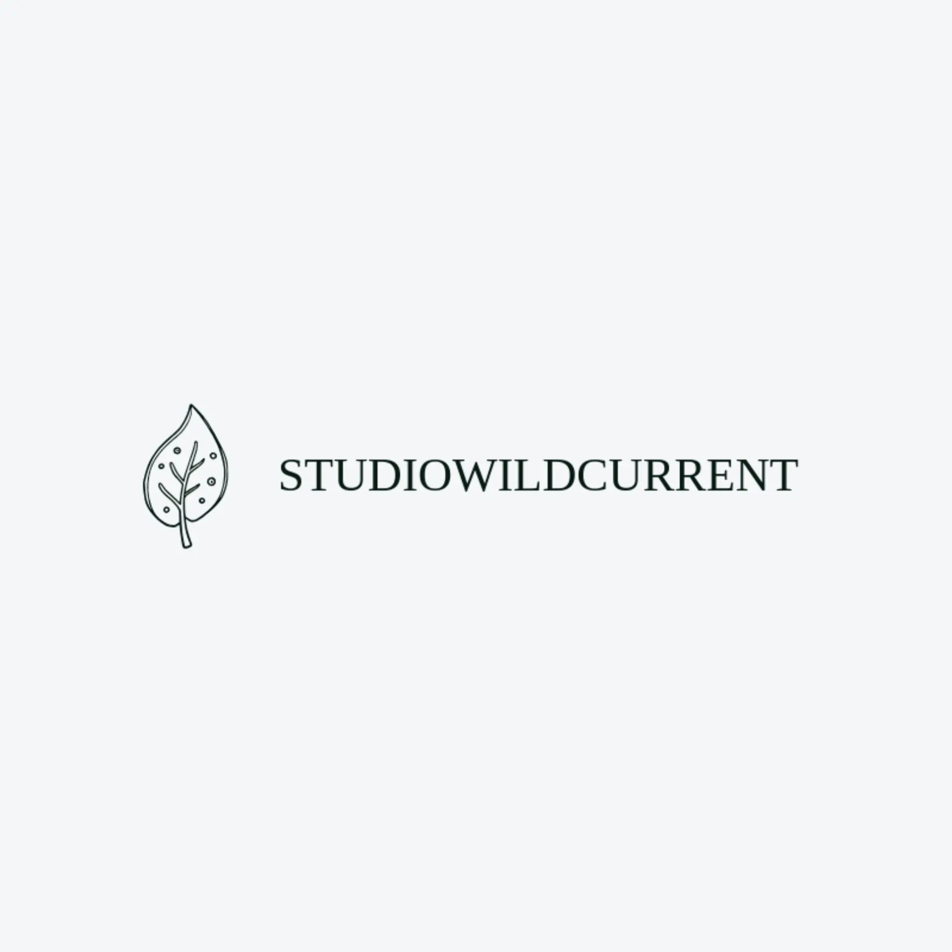 Studio Wild Current logo for digital agency