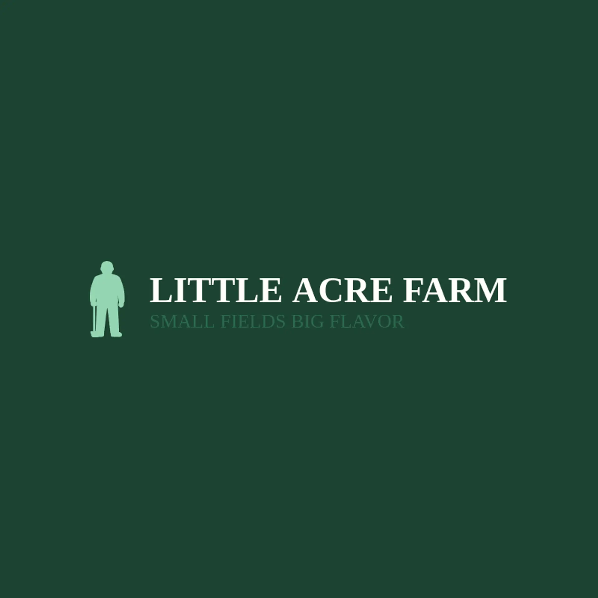 Little Acre Farm logo for farming