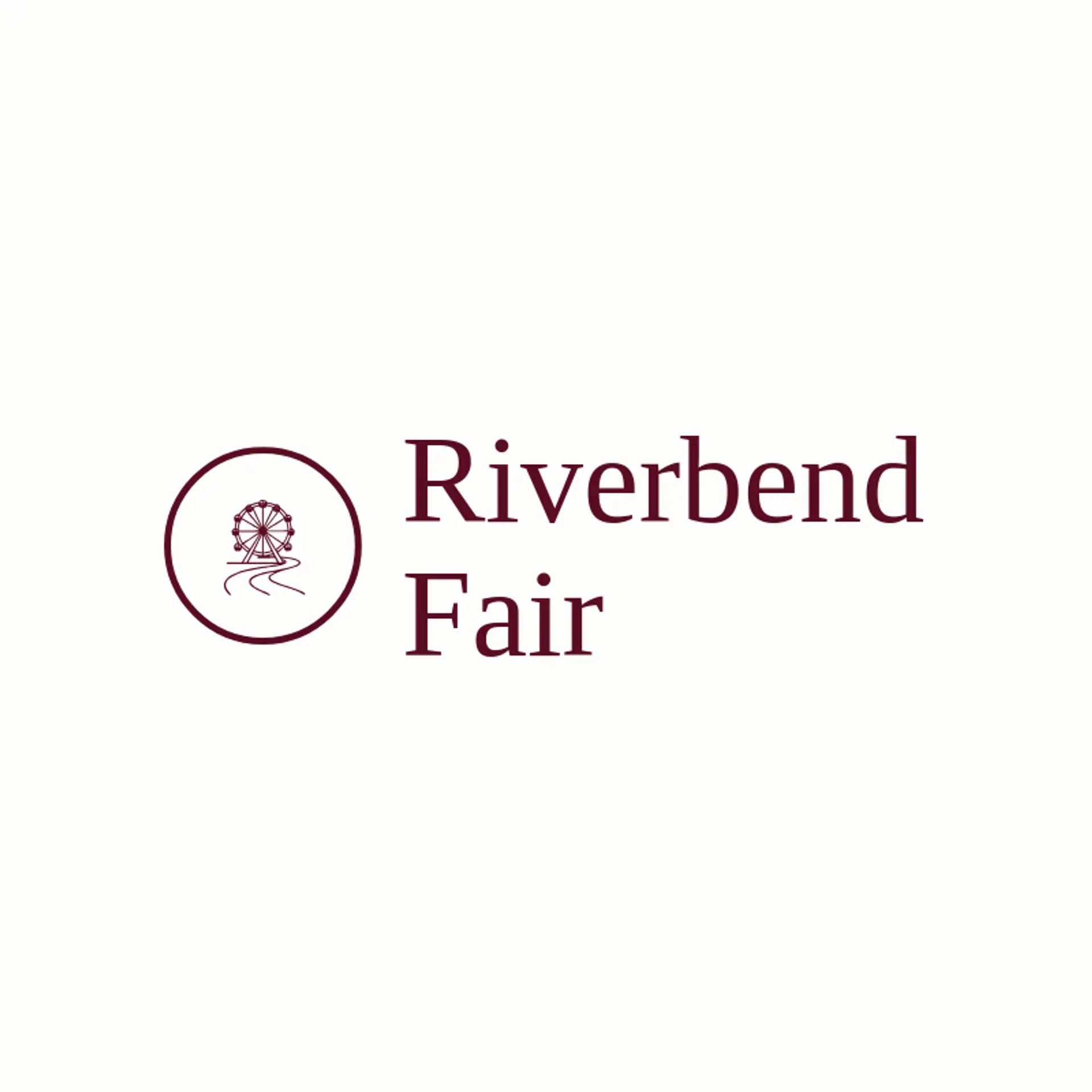 Riverbend Fair logo for fair