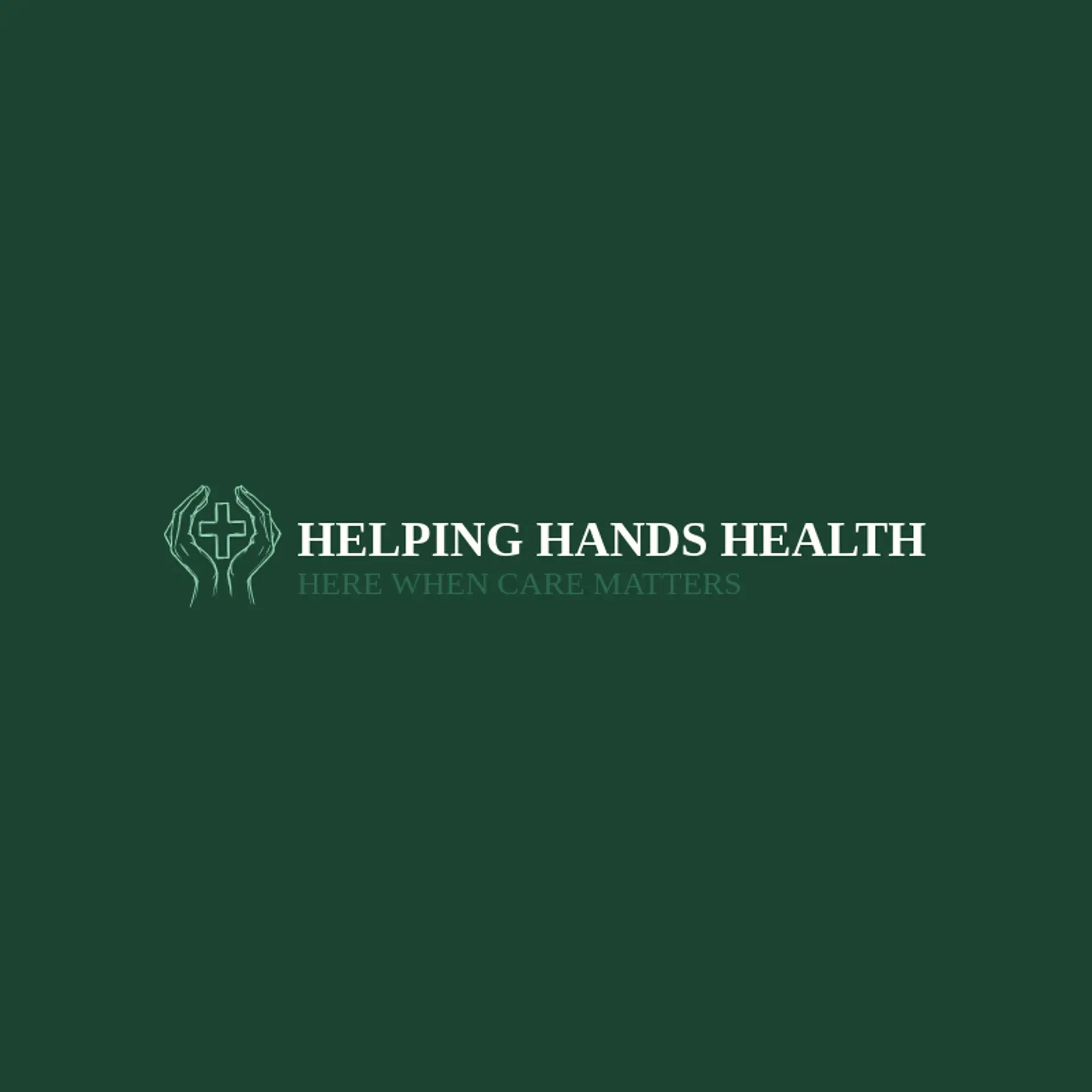 Helping Hands Health logo for health care