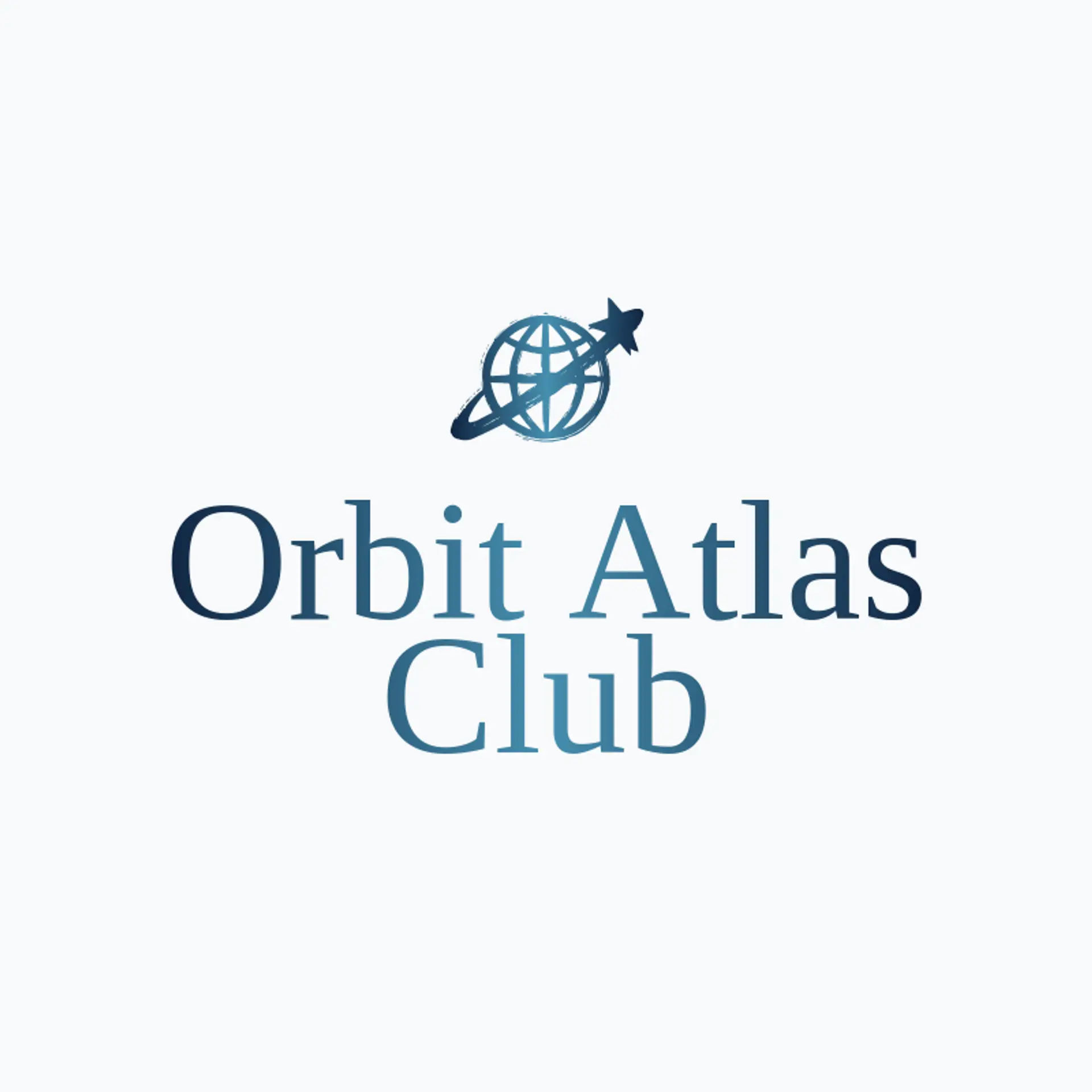 Orbit Atlas Club logo for sci fi