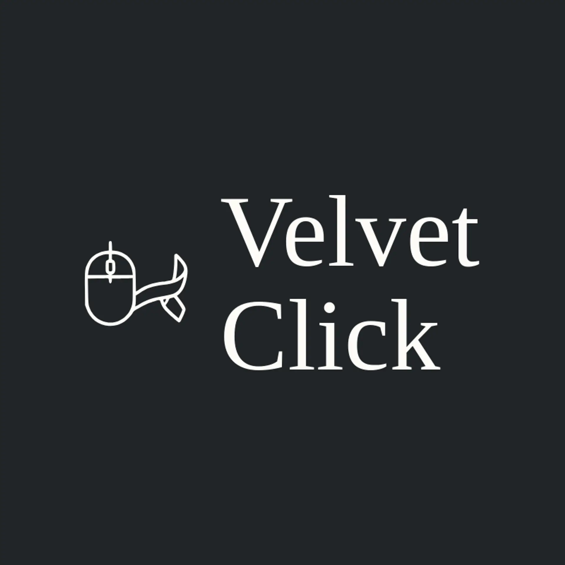 Velvet Click logo for mouse