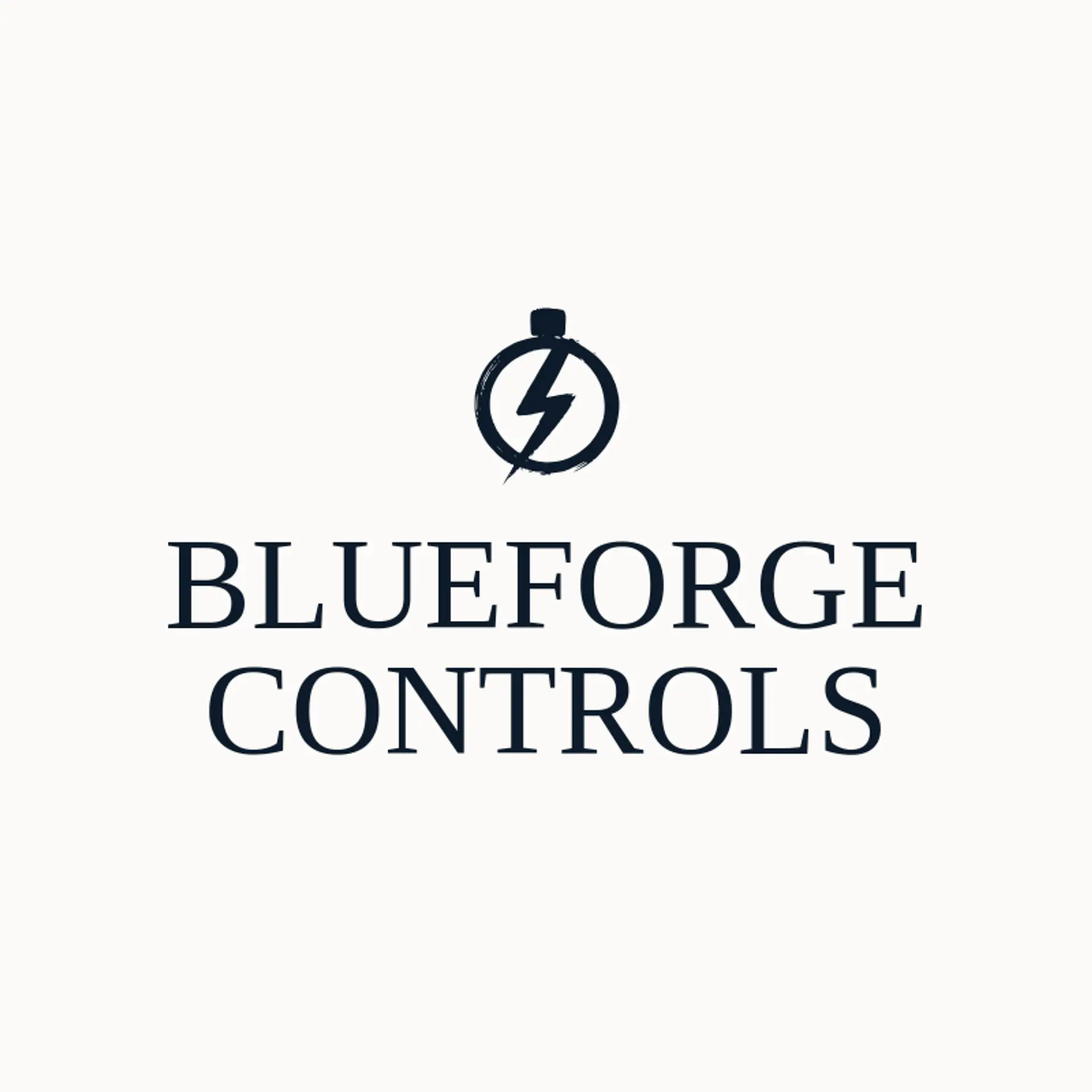 Blueforge Controls logo for automation